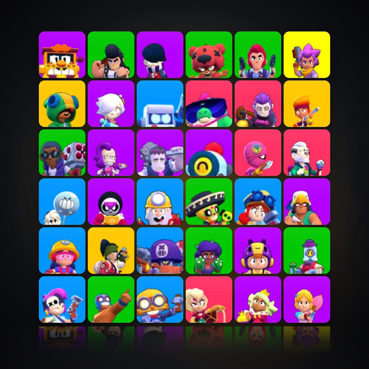 47 Brawlers | 10.5K Trophies — HabibiAccounts