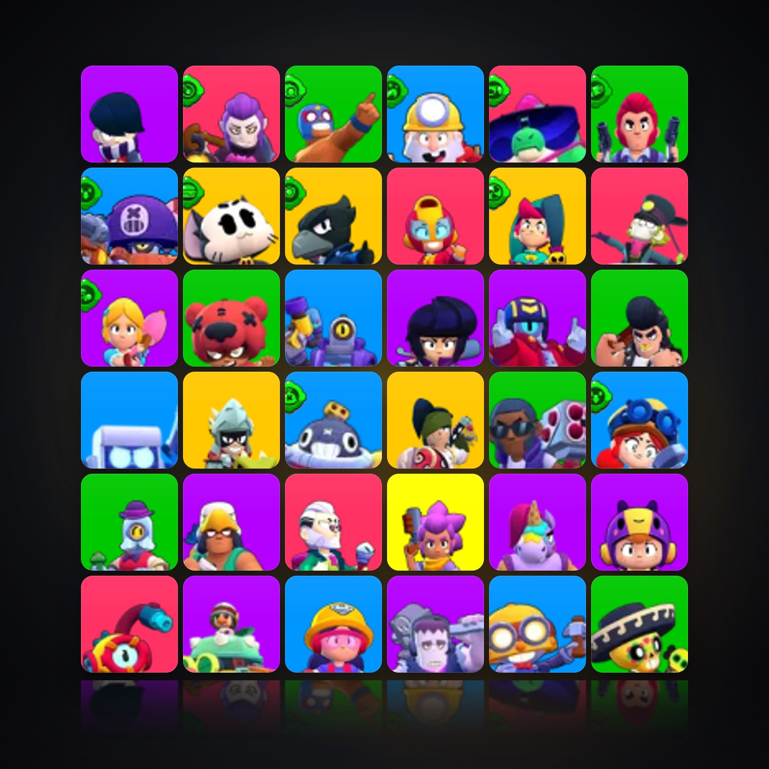 70 Brawlers | 16.1K Trophies — HabibiAccounts