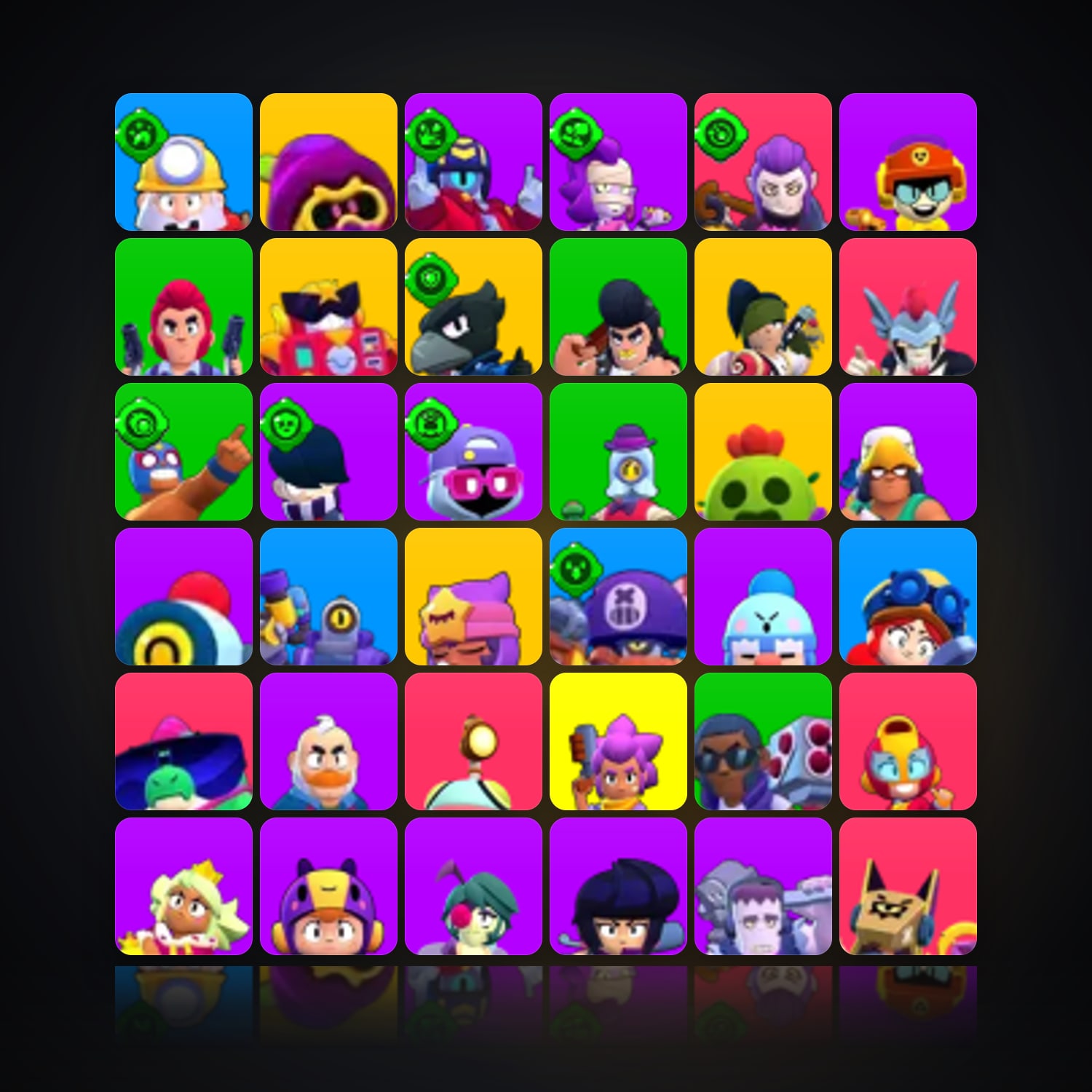 64 Brawlers | 18.4K Trophies — HabibiAccounts