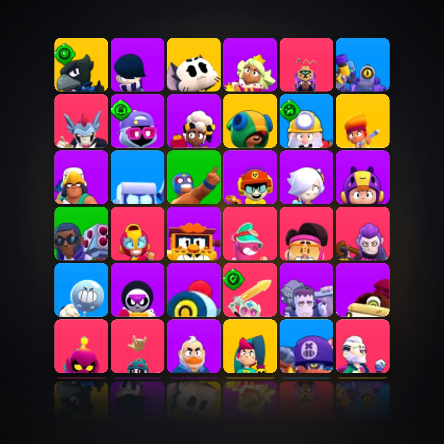 75 Brawlers | 35.7K Trophies — HabibiAccounts