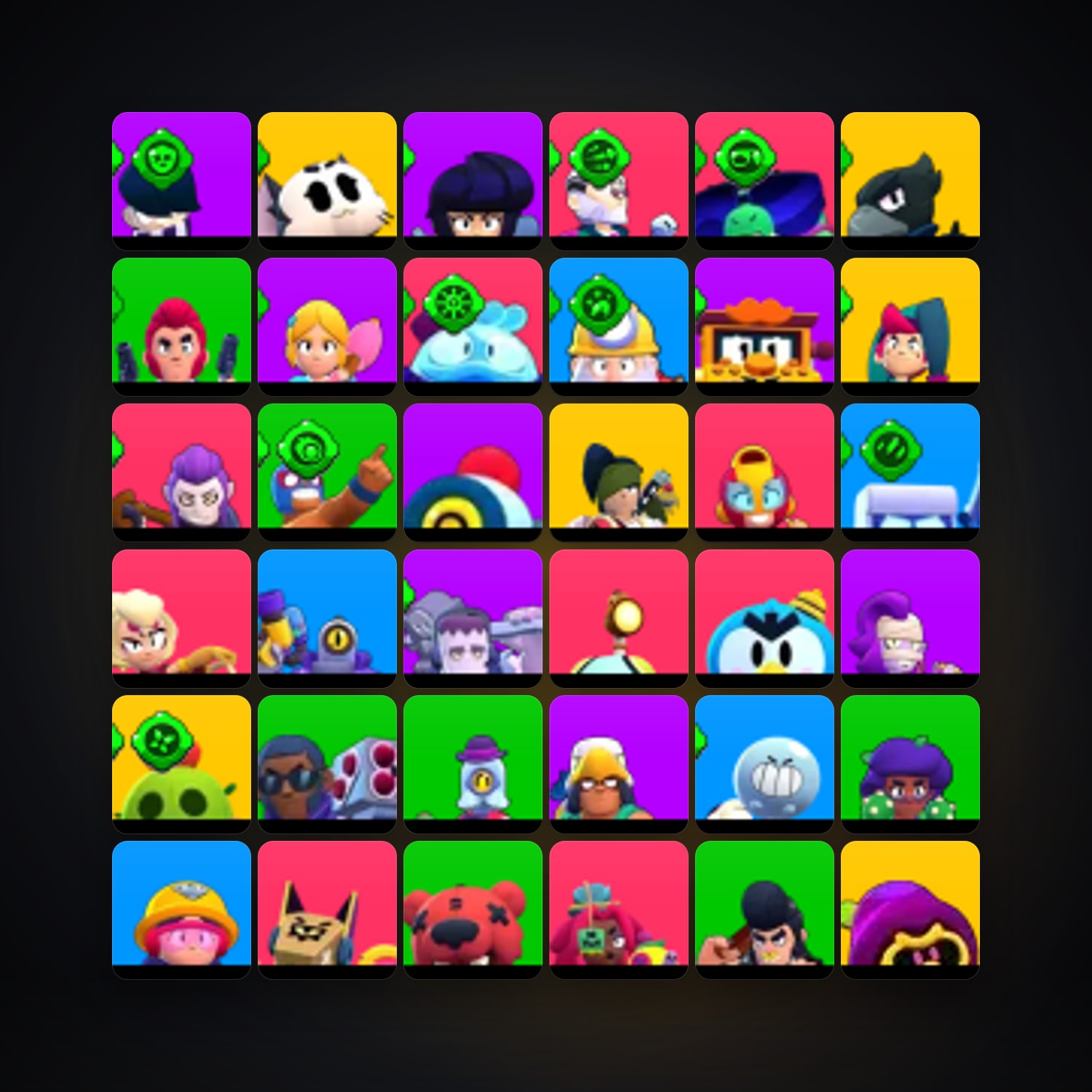 81 Brawlers | 18.1K Trophies | TH 6 — HabibiAccounts