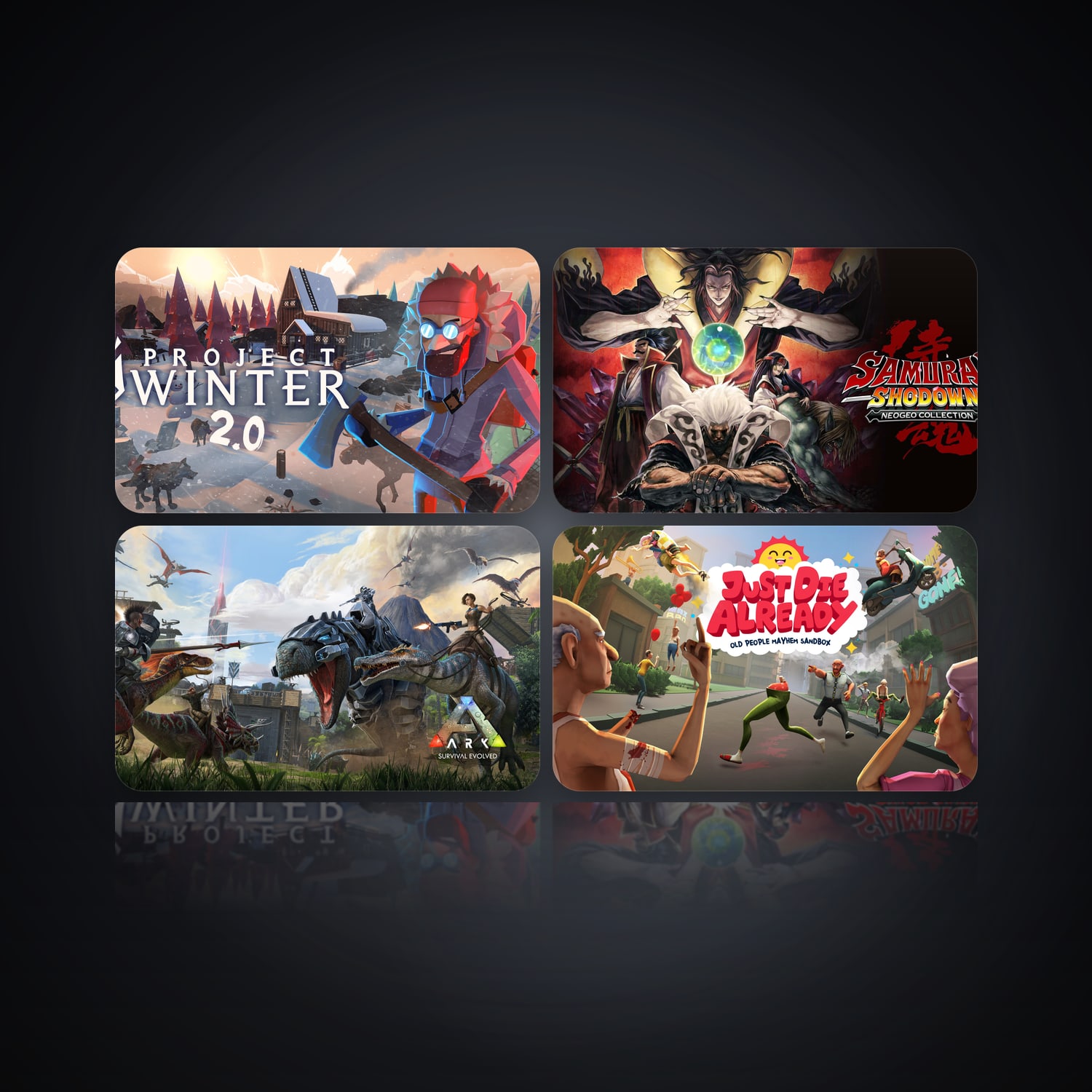 Project Winter & SAMURAI SHODOWN NEOGEO COLLECTION | 5 Games — HabibiAccounts