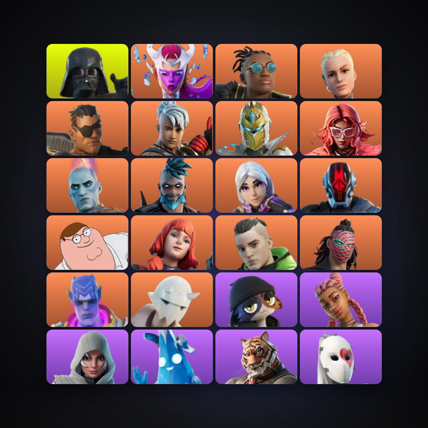 The Cube Queen — Malik — 137 skins — 50 V-Bucks — lvl 2937 — HabibiAccounts