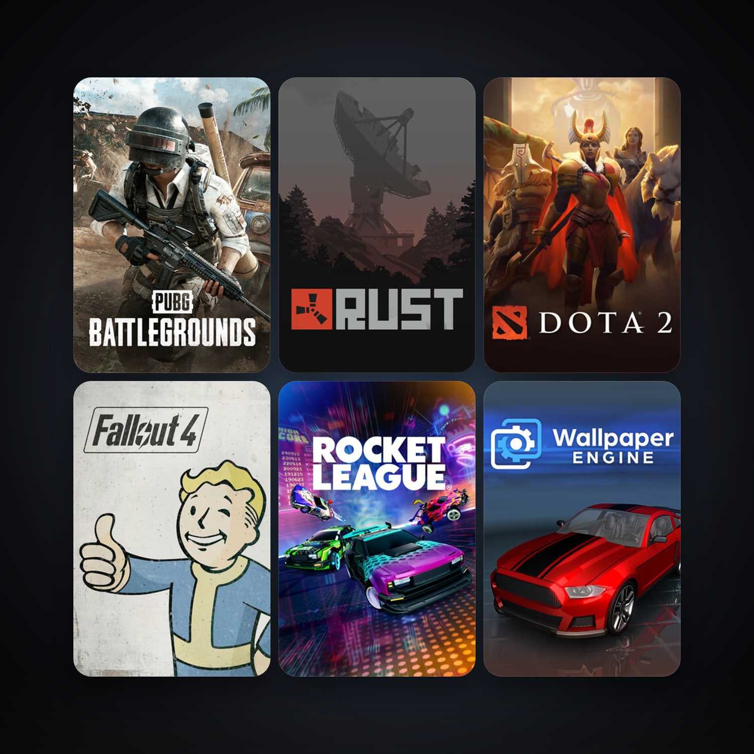 Dota 2 + Fallout: New Vegas, 50 games, Steam 10, clean — HabibiAccounts