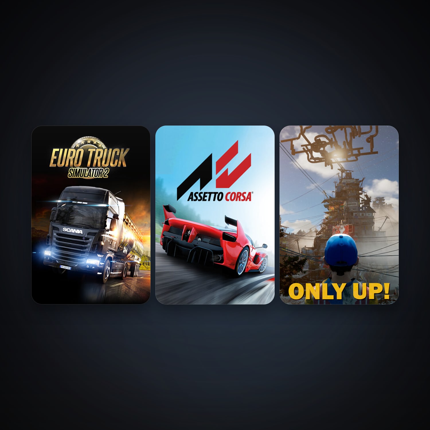 هالحساب ستيم فلين، Free CS2 (No Prime) وEuro Truck Simulator 2، 9 لعبة، صامد واضح — HabibiAccounts