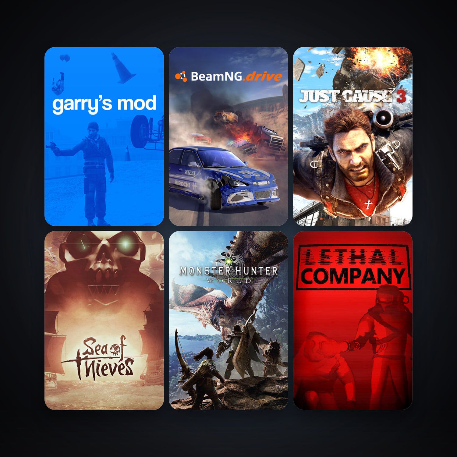 Garry's Mod & BeamNG.drive | 16 Games | Clean — HabibiAccounts