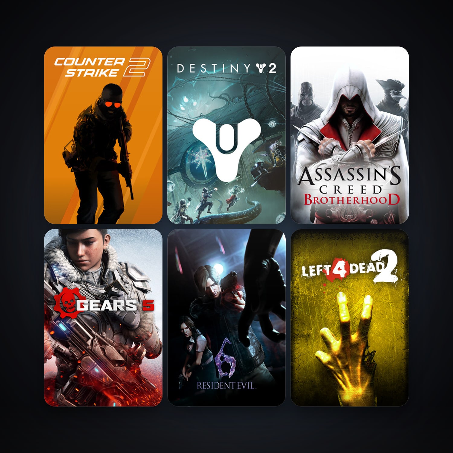 Left 4 Dead 2 + CS2 Prime, 34 games, clean — HabibiAccounts
