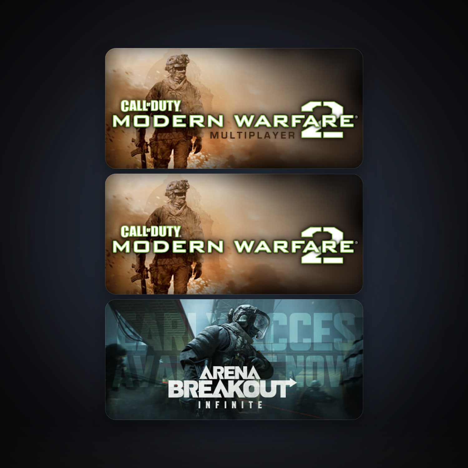 Call of Duty: Modern Warfare 2 - Multiplayer (2009) & Call of Duty: Modern Warfare 2 (2009) | Clean — HabibiAccounts