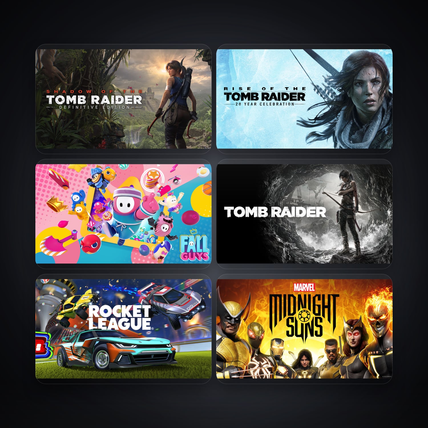 Shadow of the Tomb Raider: Definitive Edition & Rise of the Tomb Raider: 20 Year Celebration | 6 Games — HabibiAccounts