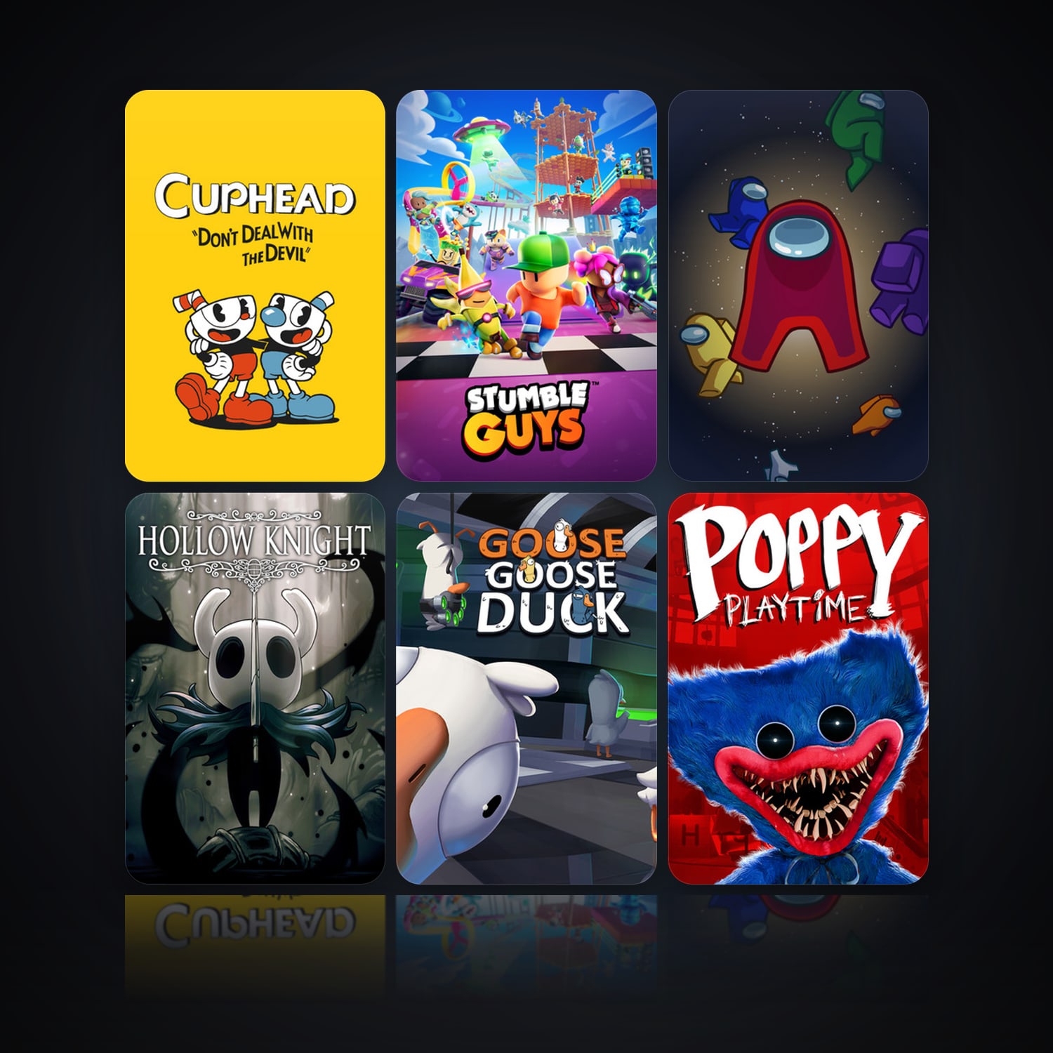 Cuphead & Stumble Guys | 10 Games | Clean — HabibiAccounts