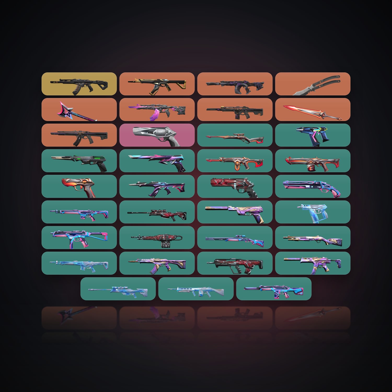KR Server | 35 Skins | 3 Knives | Level 122 — HabibiAccounts