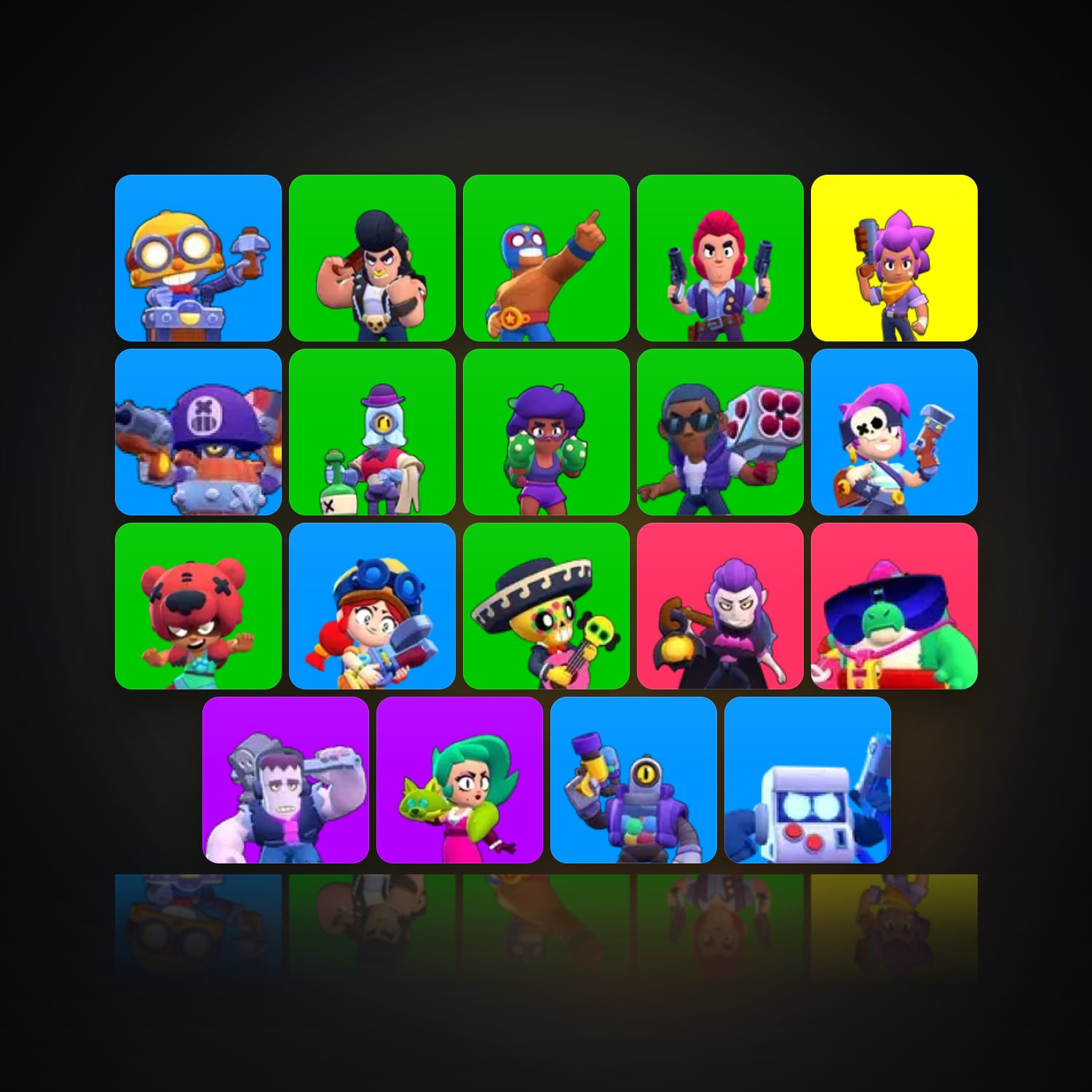 19 Brawlers | 1.3K Trophies — HabibiAccounts