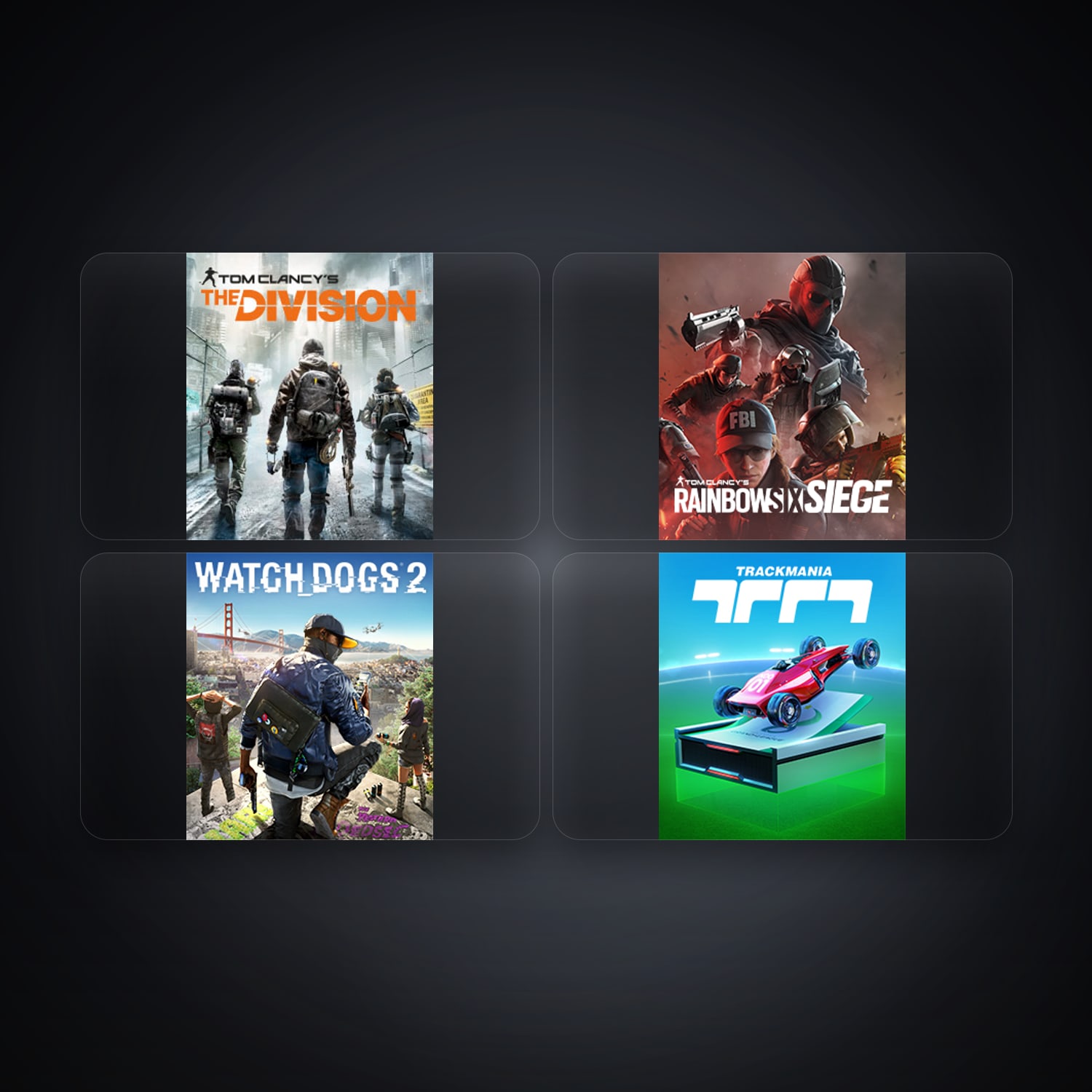 Ubisoft Tom Clancy's The Division + Tom Clancy's Rainbow Six Siege — ZA — 5 games — HabibiAccounts