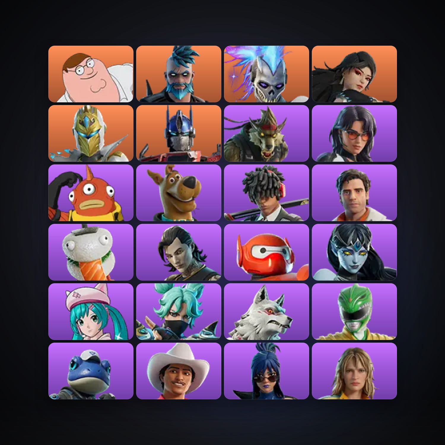 Peter Griffin — Omegarok — 160 skins — 1.4K V-Bucks — lvl 1488 — HabibiAccounts