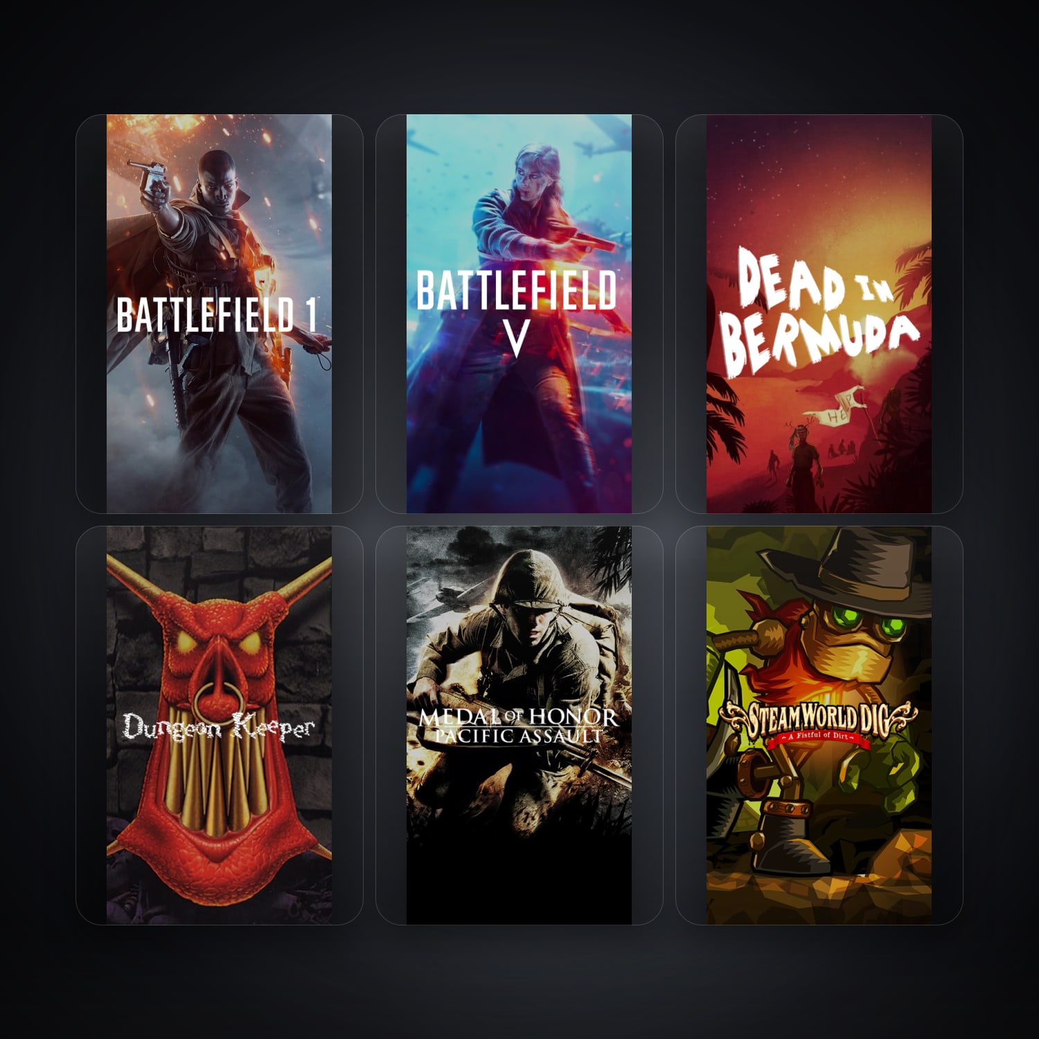 EA Battlefield 1 + Battlefield V — IN — 7 games — HabibiAccounts