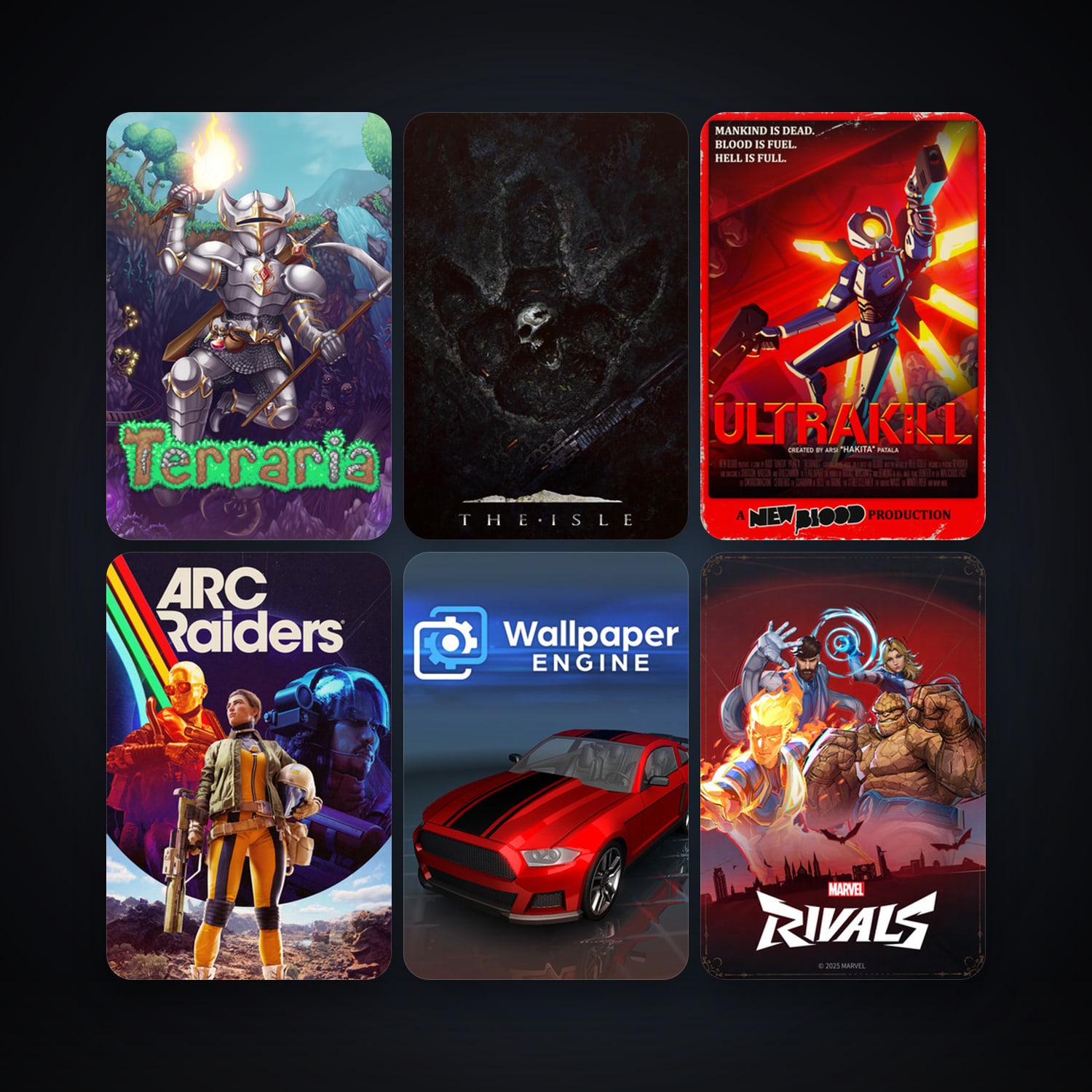 Garry's Mod + Terraria, 16 games, clean — HabibiAccounts