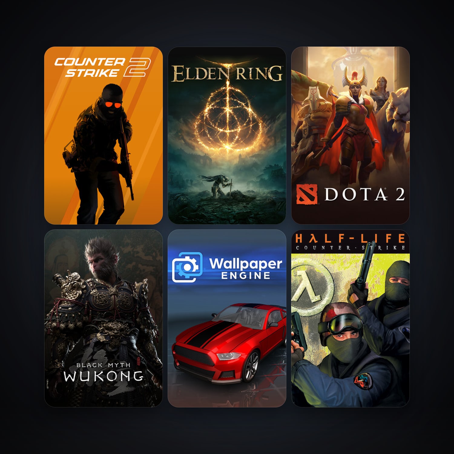 Counter-Strike + Dota 2, 28 games, clean — HabibiAccounts