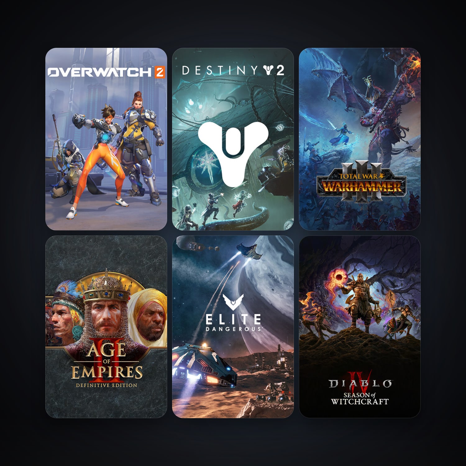 No Man's Sky + Elite Dangerous, 22 games, clean — HabibiAccounts