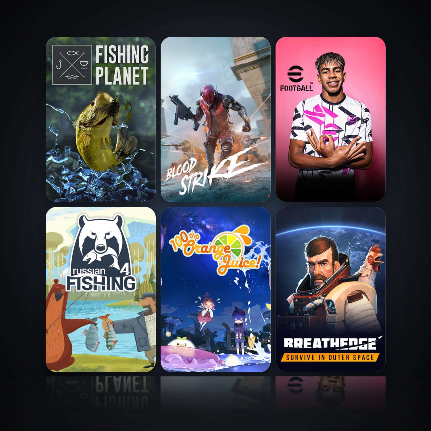 Fishing Planet & Blood Strike | 17 Games | Clean — HabibiAccounts