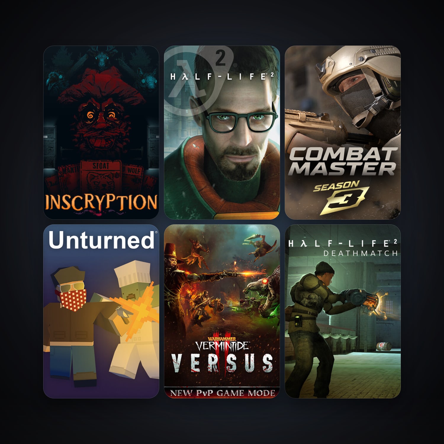 Half-Life 2 + Half-Life 2: Deathmatch, 19 games, clean — HabibiAccounts