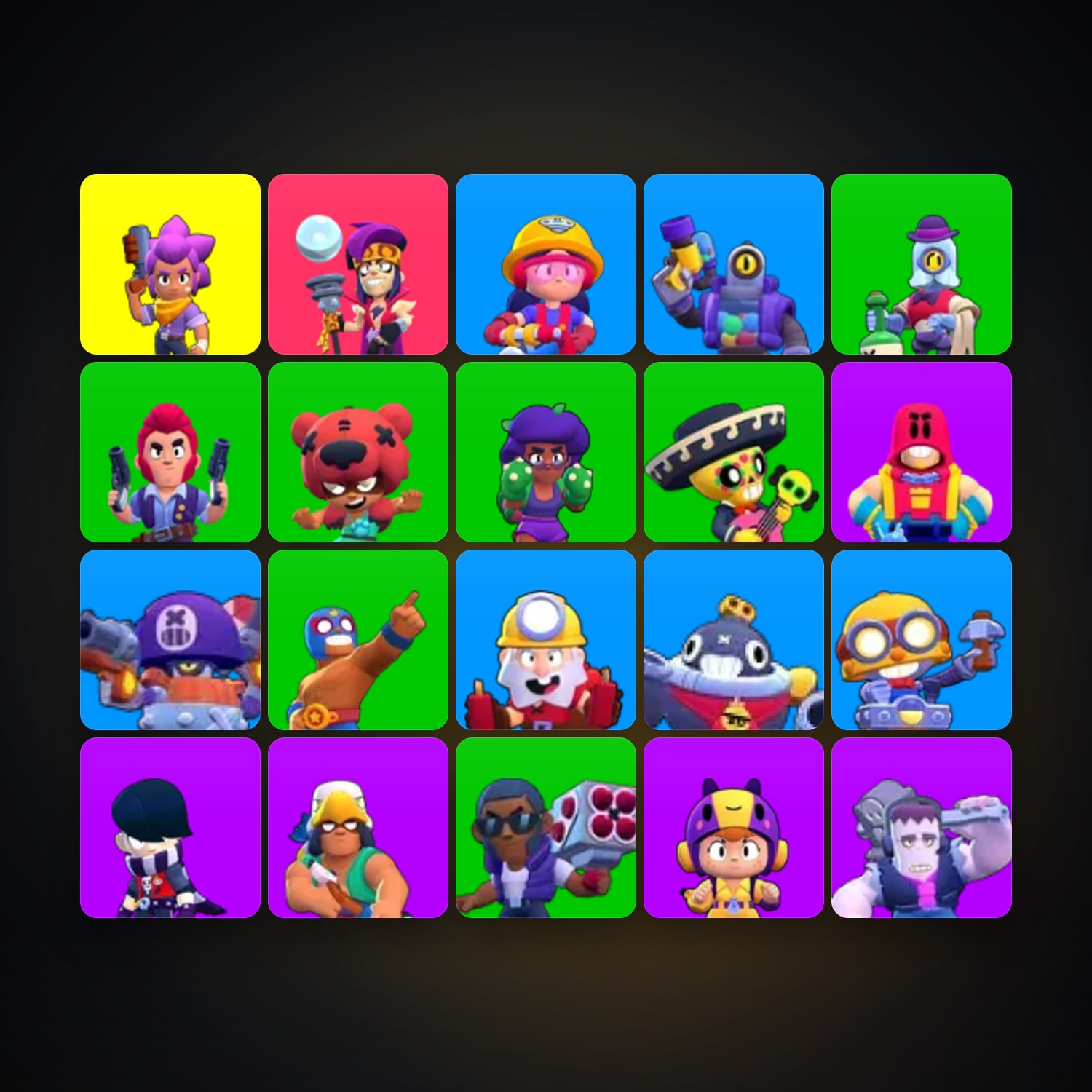 21 Brawlers | 2.2K Trophies — Supercell Account — HabibiAccounts