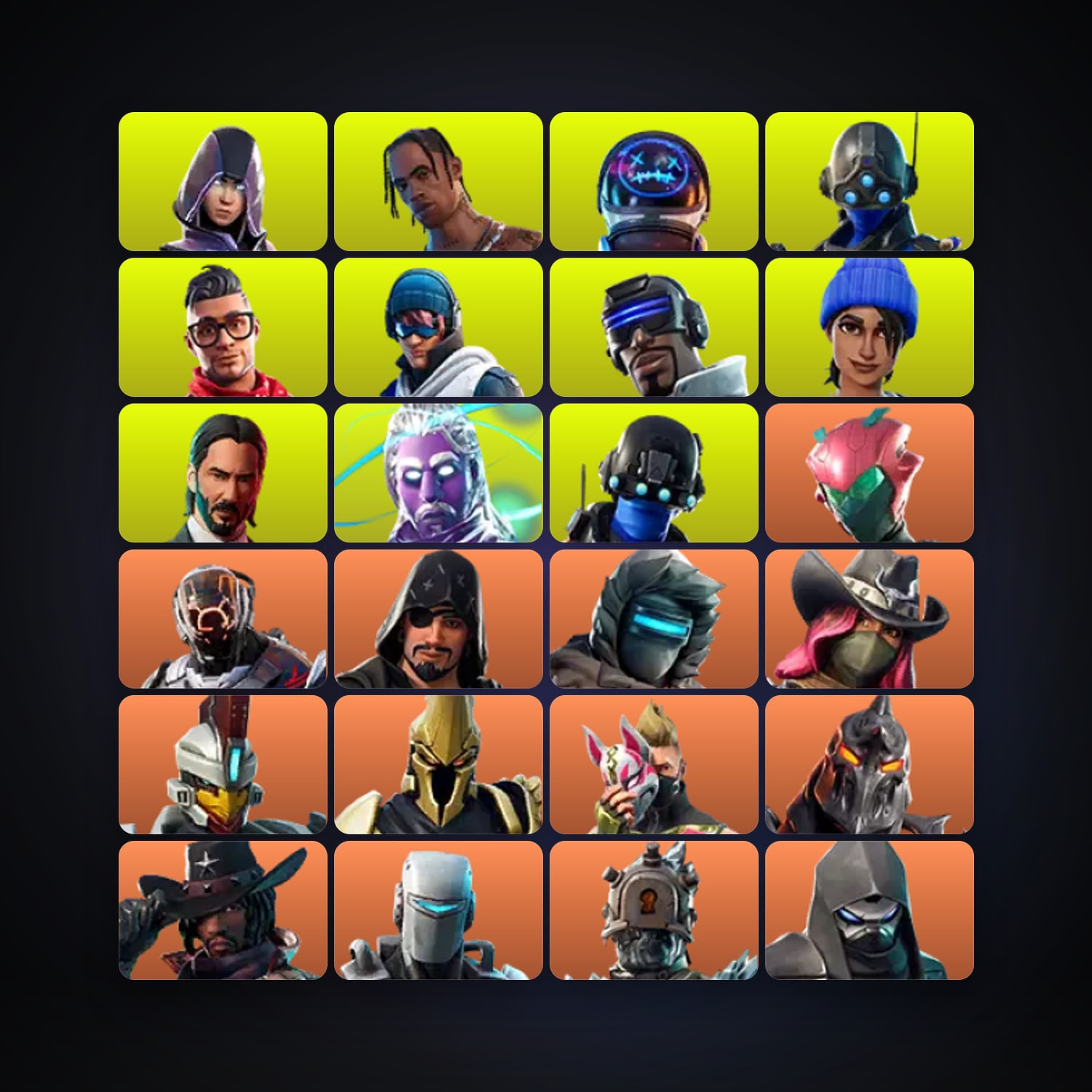Fortnite | 84 Skins | 400 V-Bucks | Level 1037 | 384 Wins — HabibiAccounts