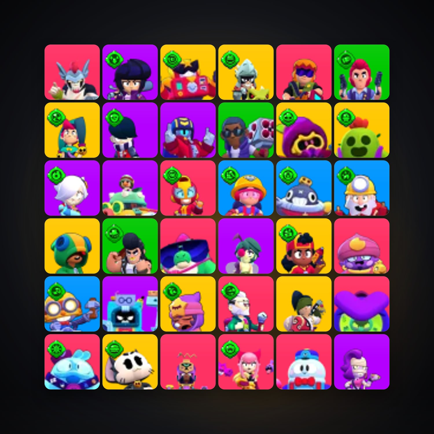 107 Brawlers | 98.3K Trophies | TH 11 — Supercell Account — HabibiAccounts