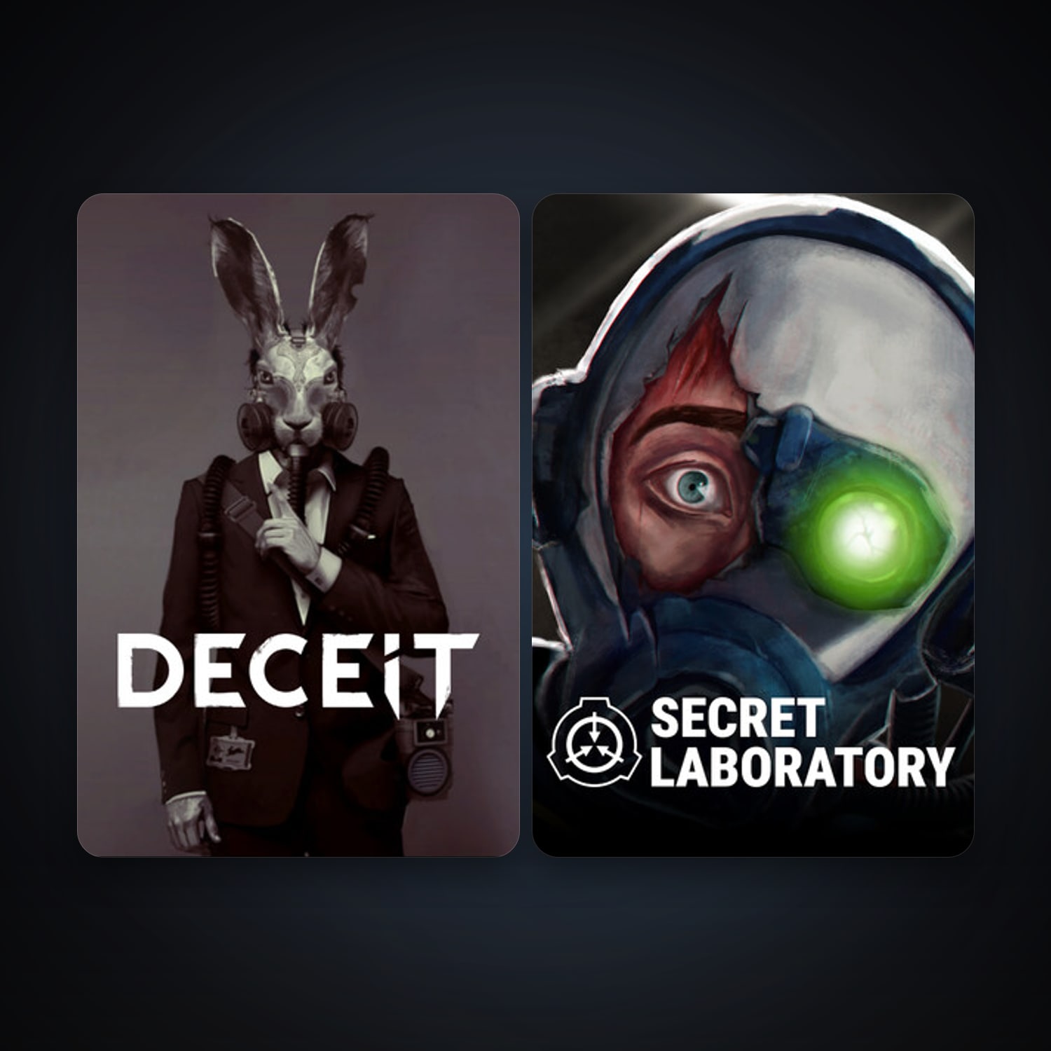 Deceit + SCP: Secret Laboratory, 3 games, clean — HabibiAccounts
