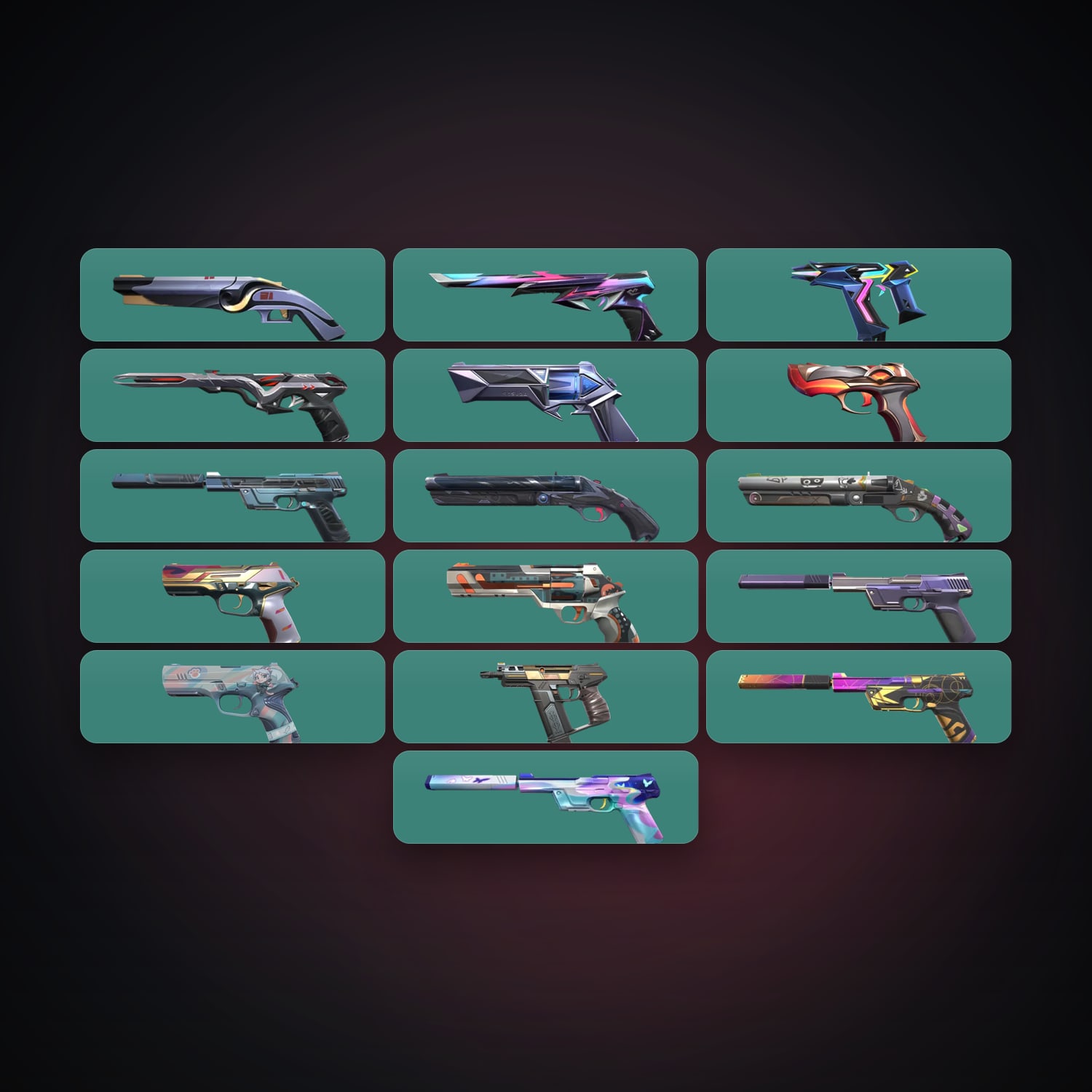AP Silver 3 locker — 16 skins, lvl 236 — HabibiAccounts