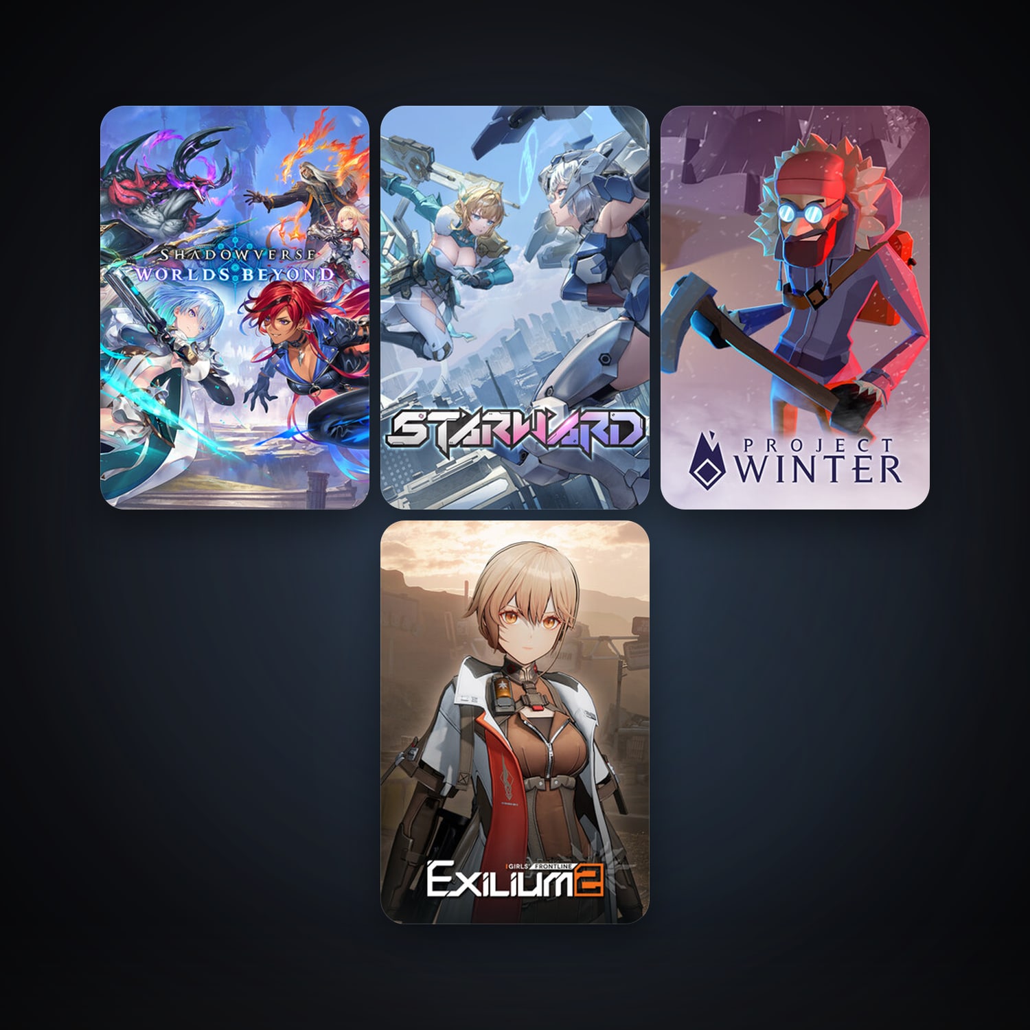 Project Winter + Yu-Gi-Oh! Master Duel, 5 games, clean — HabibiAccounts