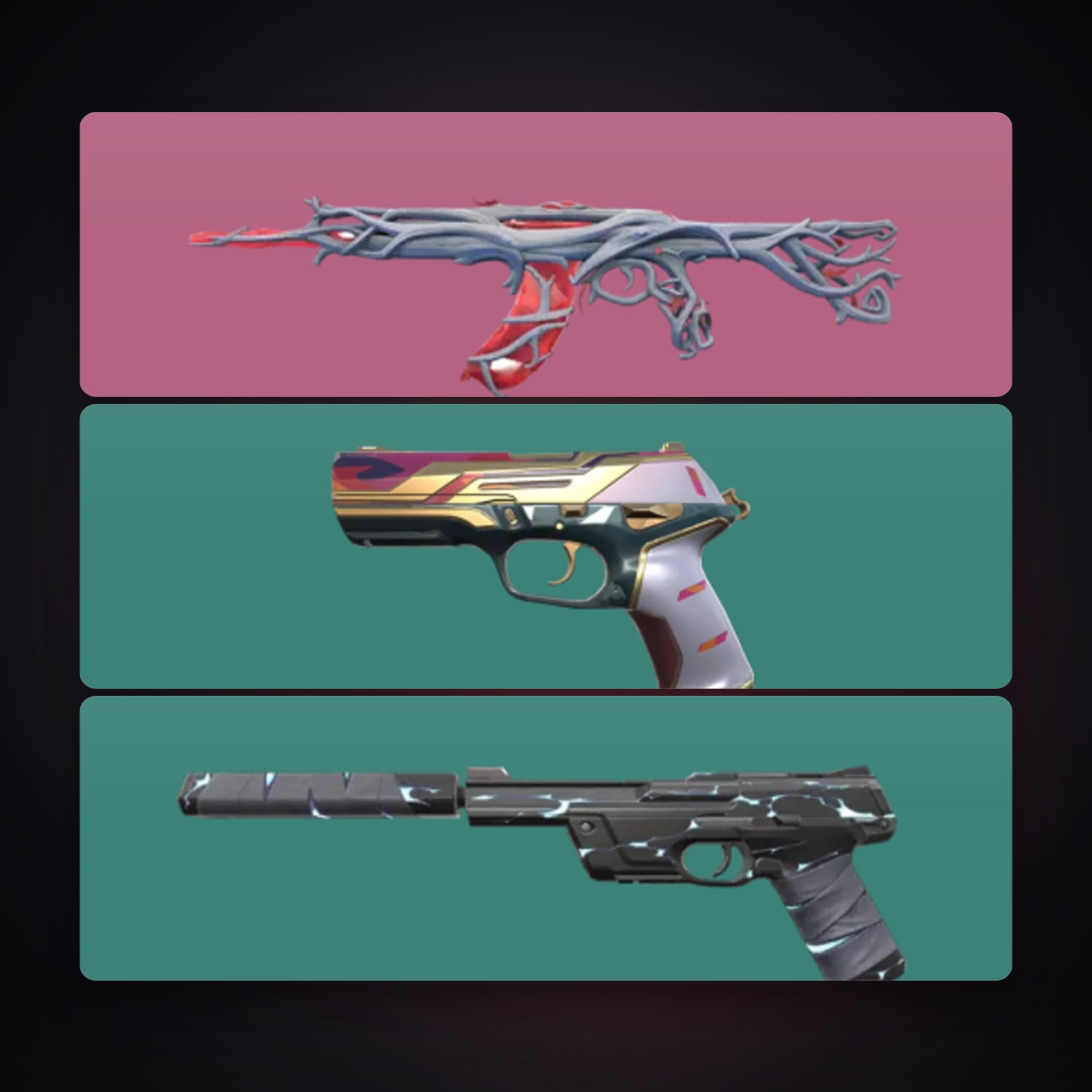 EU Silver 1 locker — 3 skins, lvl 54 — HabibiAccounts