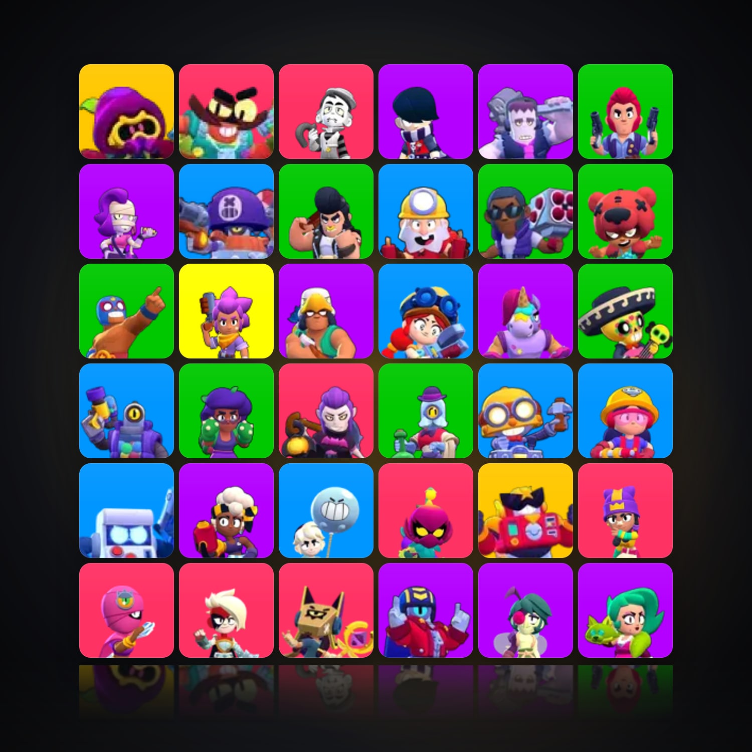 40 Brawlers | 8.5K Trophies — HabibiAccounts