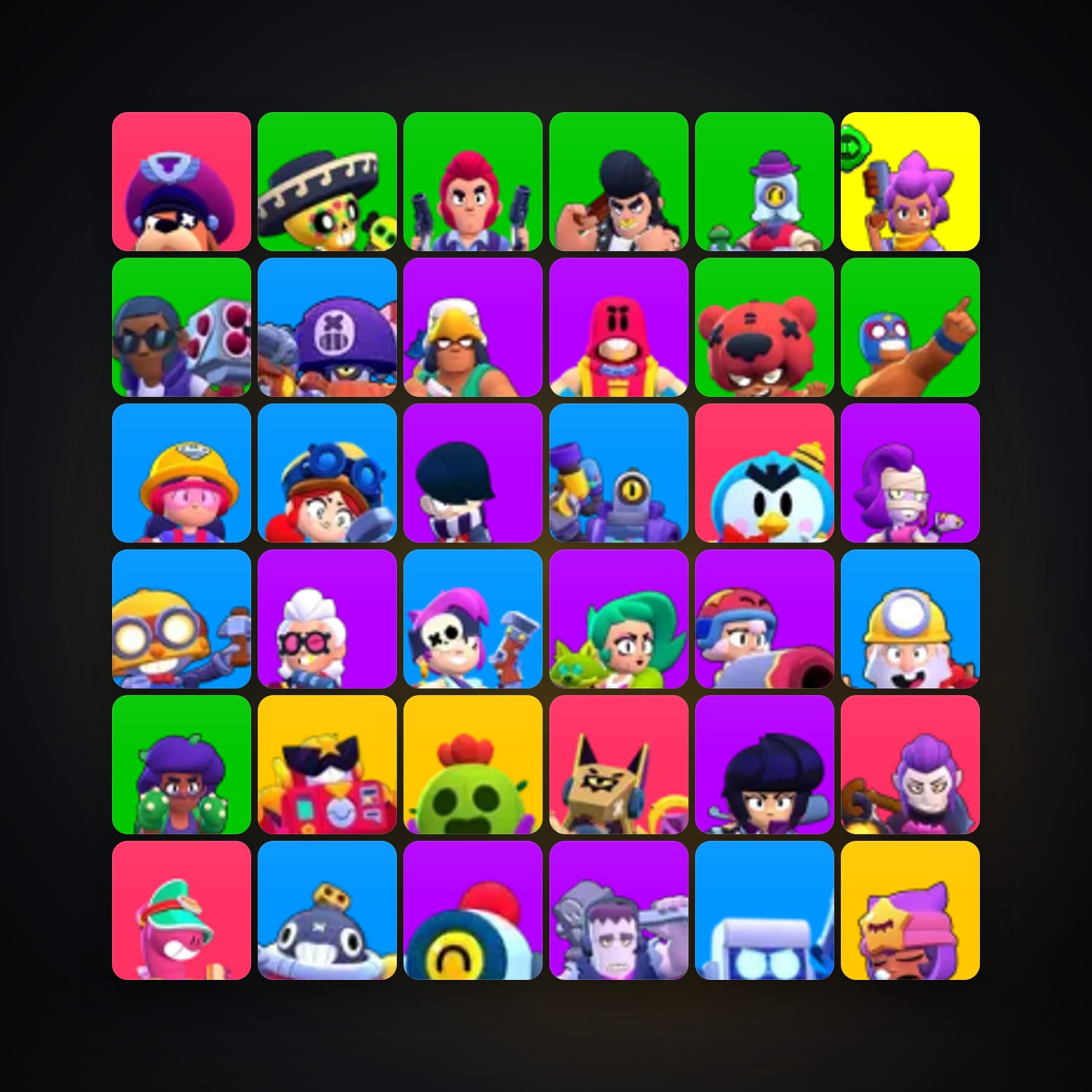 49 Brawlers | 6.6K Trophies — HabibiAccounts