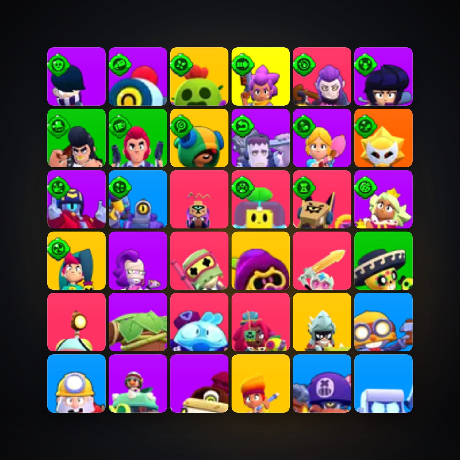 76 Brawlers | 27.7K Trophies — HabibiAccounts