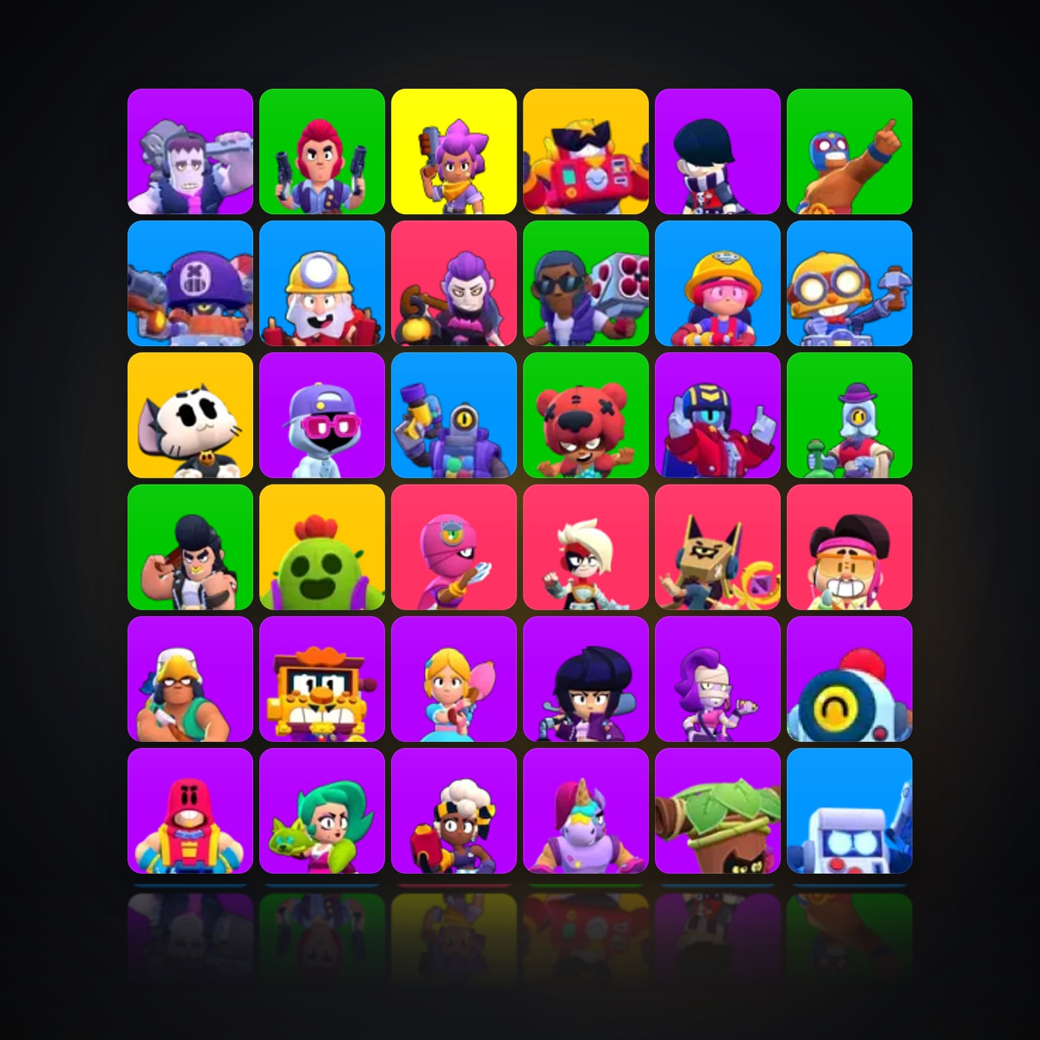 41 Brawlers | 2.9K Trophies — HabibiAccounts