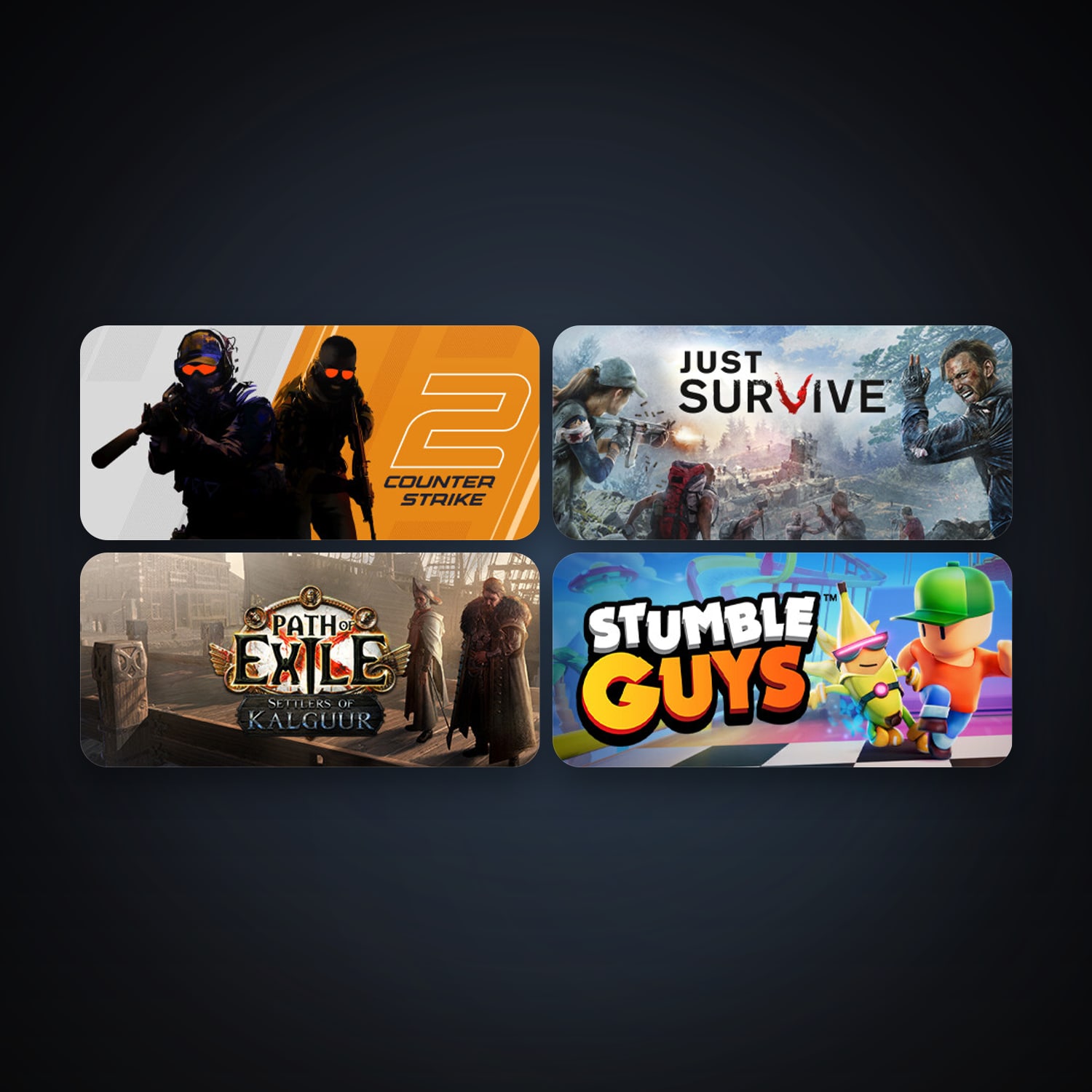 CS2 Prime + Path of Exile, 18 games, Steam 11, clean — HabibiAccounts