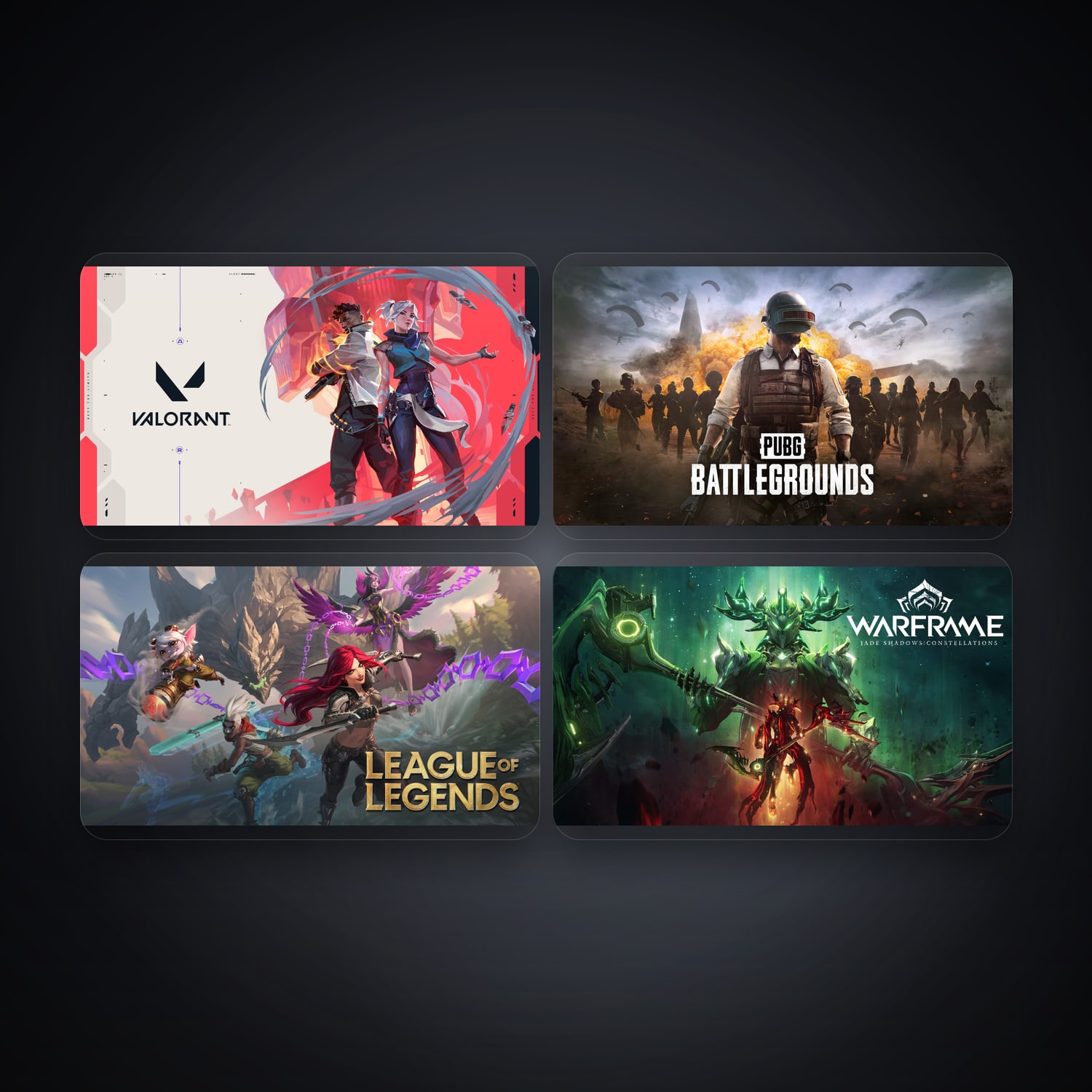 VALORANT & PUBG: BATTLEGROUNDS | 5 Games — HabibiAccounts