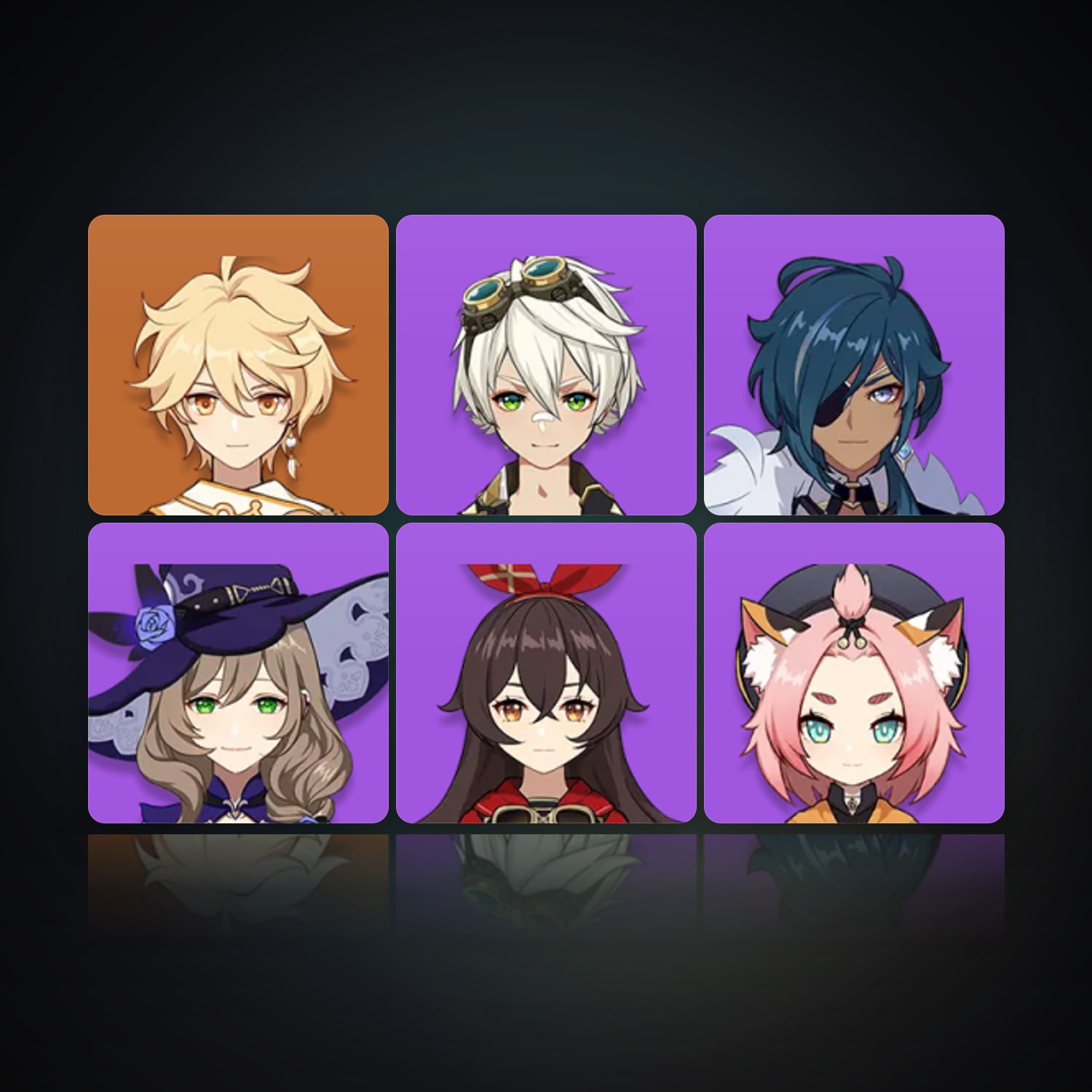 Genshin Impact | AR 14 | 6 Chars — HabibiAccounts