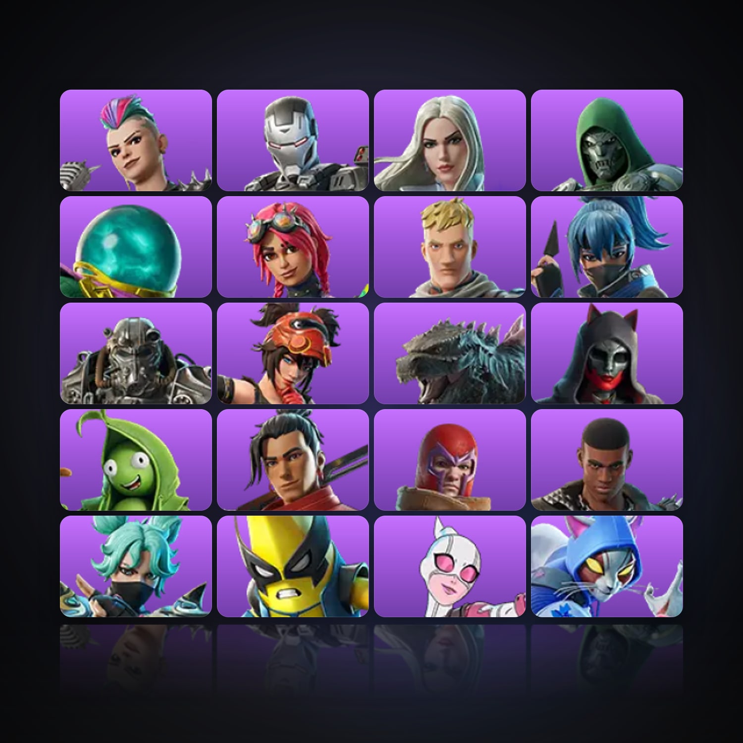 Fortnite | 21 Skins | 500 V-Bucks | Level 334 | 30 Wins — HabibiAccounts
