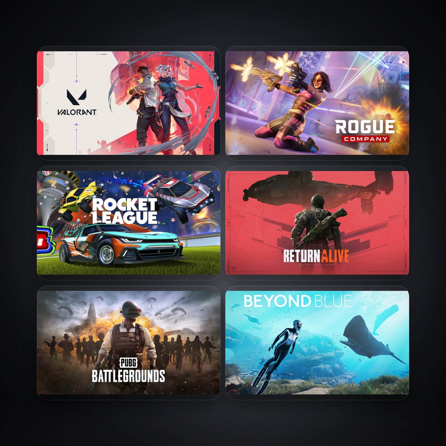 VALORANT & Rogue Company | 7 Games — HabibiAccounts