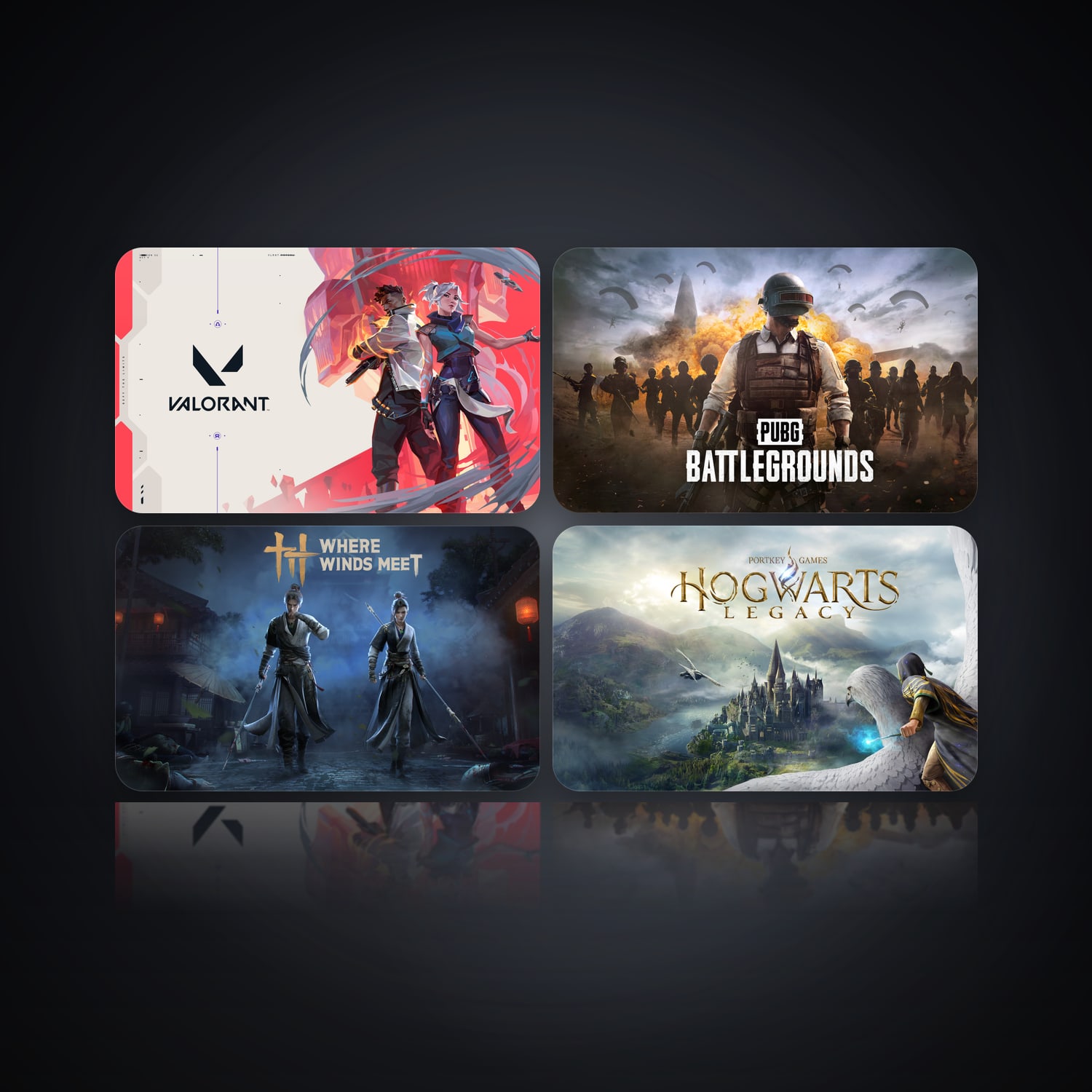 VALORANT & PUBG: BATTLEGROUNDS | 4 Games — HabibiAccounts