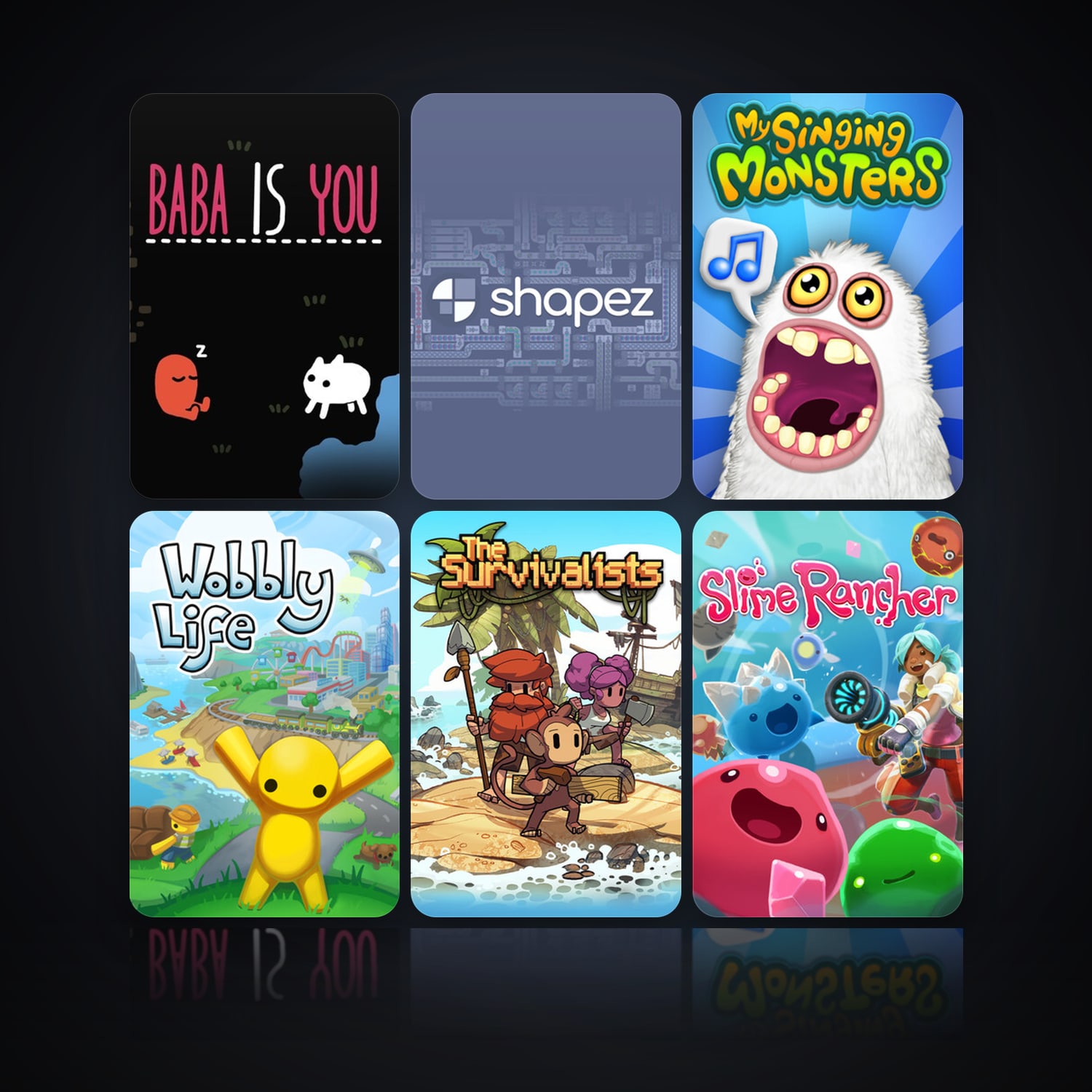 هالحساب ستيم فلين، Scribblenauts Unlimited وSlime Rancher، 14 لعبة، صامد واضح — HabibiAccounts