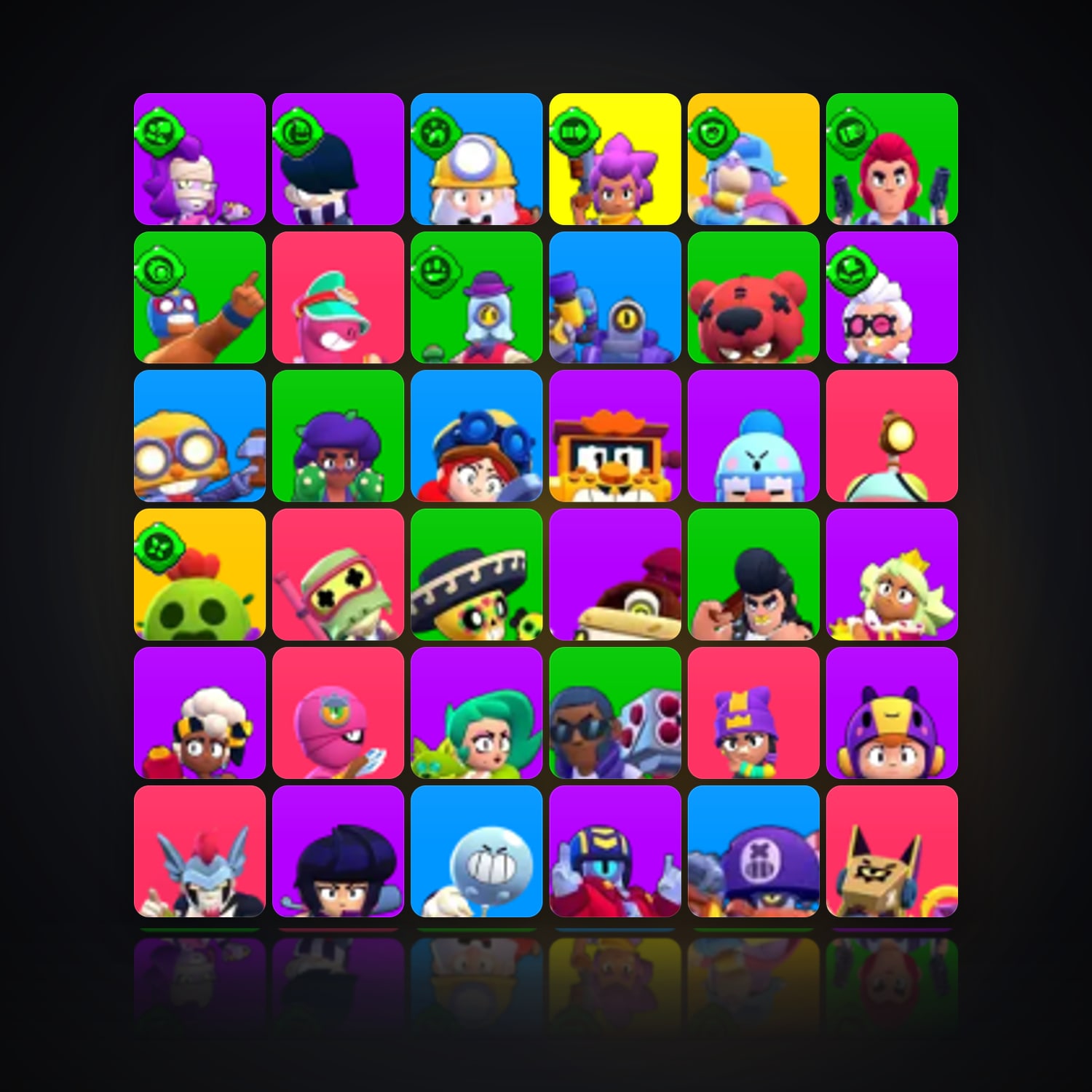 64 Brawlers | 3.8K Trophies — HabibiAccounts