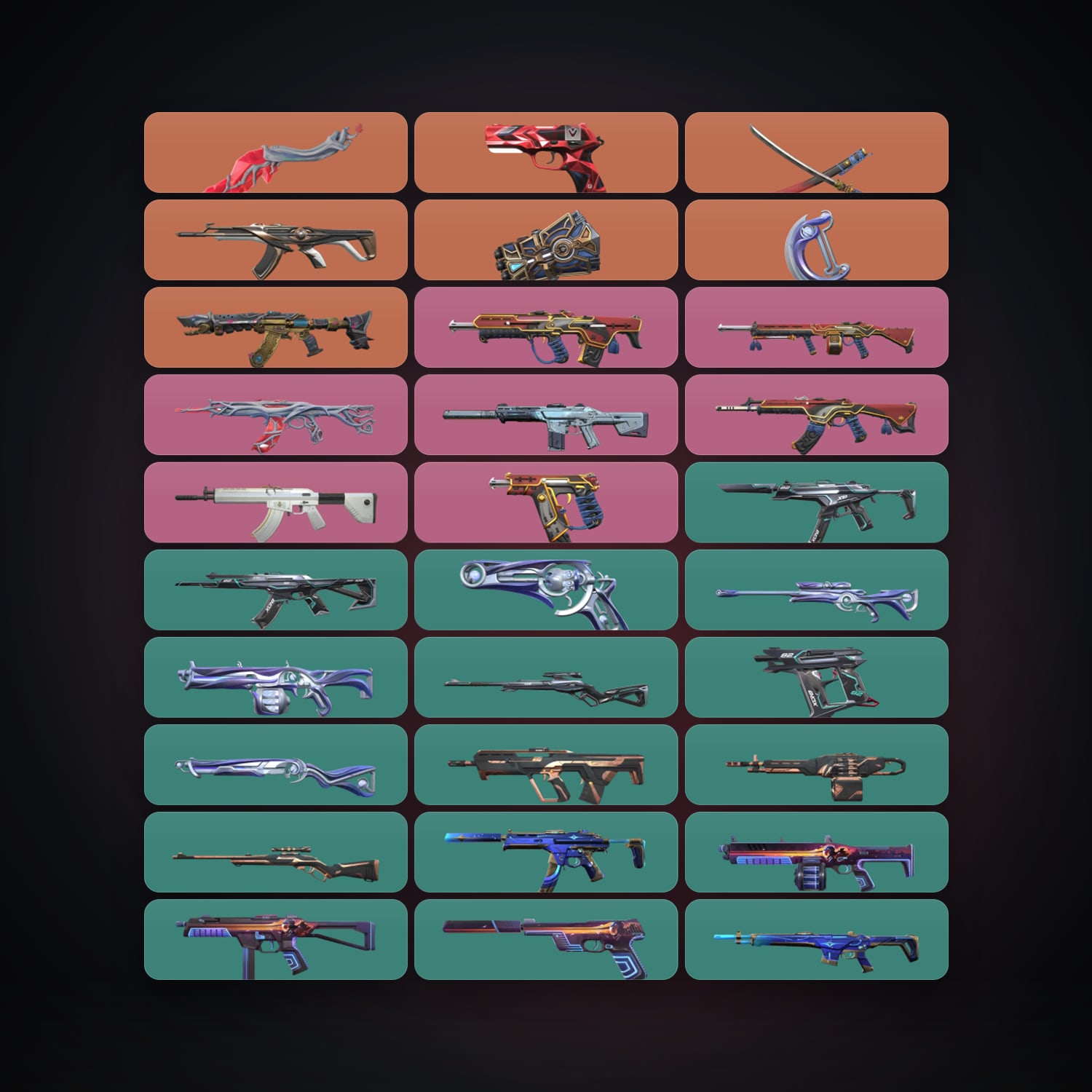 EU Plat 1 locker — 4 knives, 38 skins, lvl 106 — HabibiAccounts