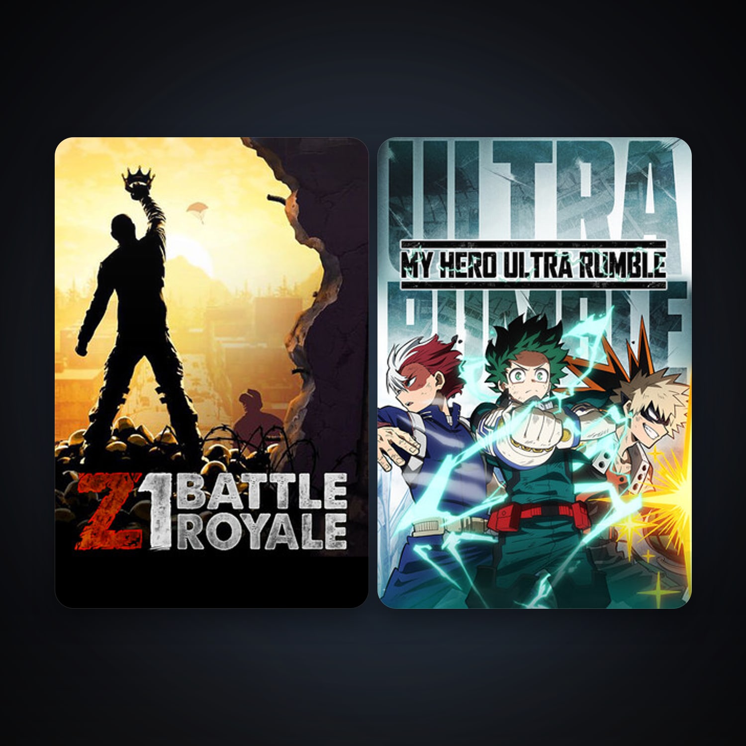 Z1 Battle Royale & MY HERO ULTRA RUMBLE — HabibiAccounts