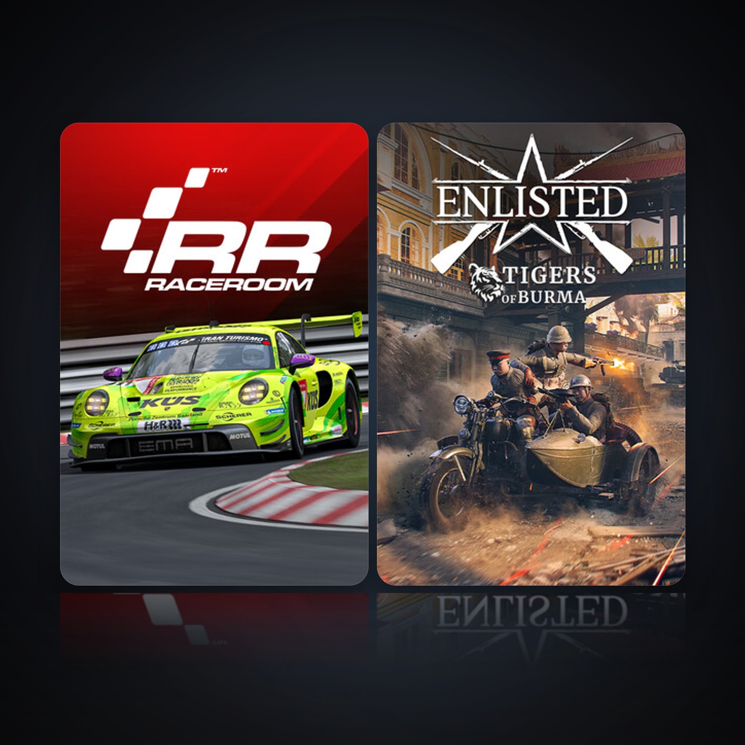 RaceRoom Racing Experience & Enlisted — HabibiAccounts