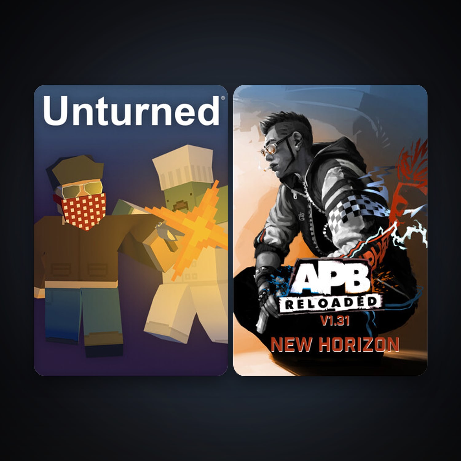 Unturned & APB Reloaded | 14 Games | Clean — HabibiAccounts