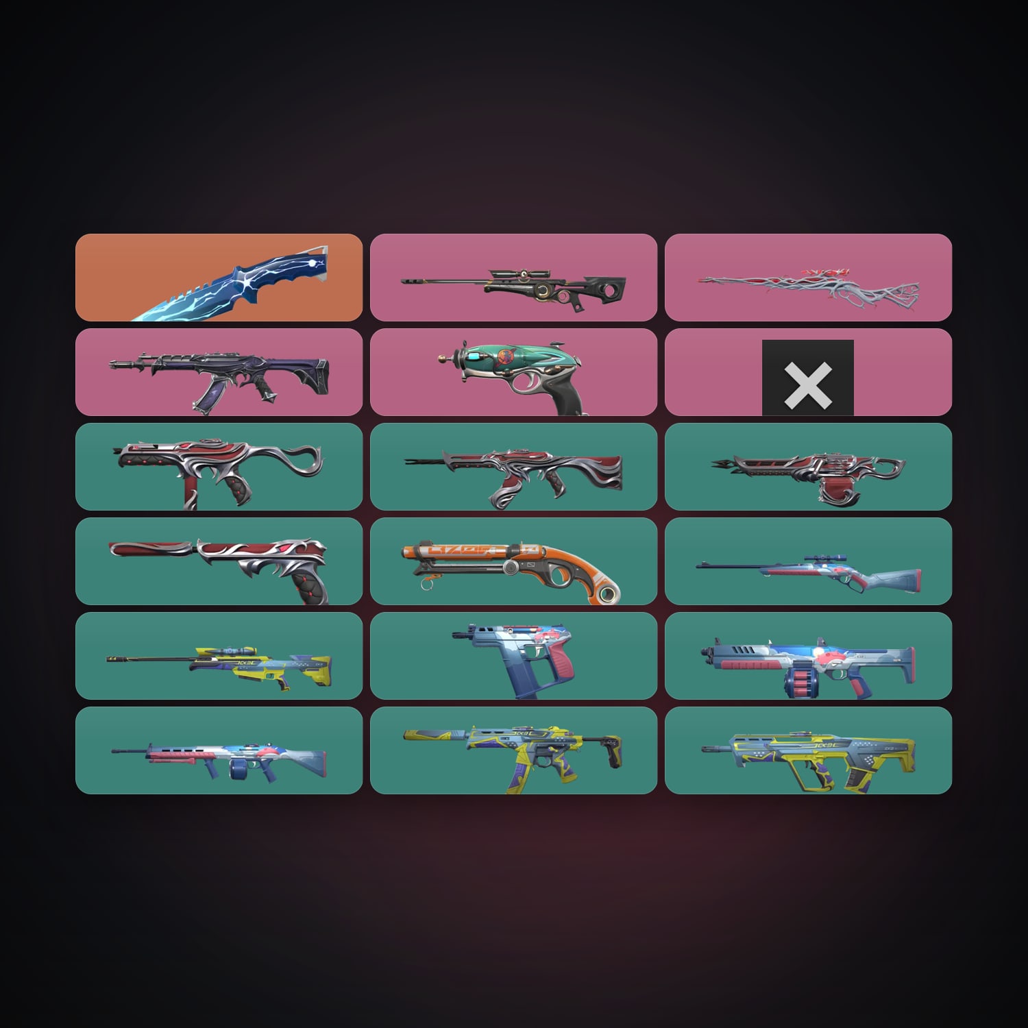 NA Bronze 2 locker — 1 knives, 18 skins, lvl 49 — HabibiAccounts