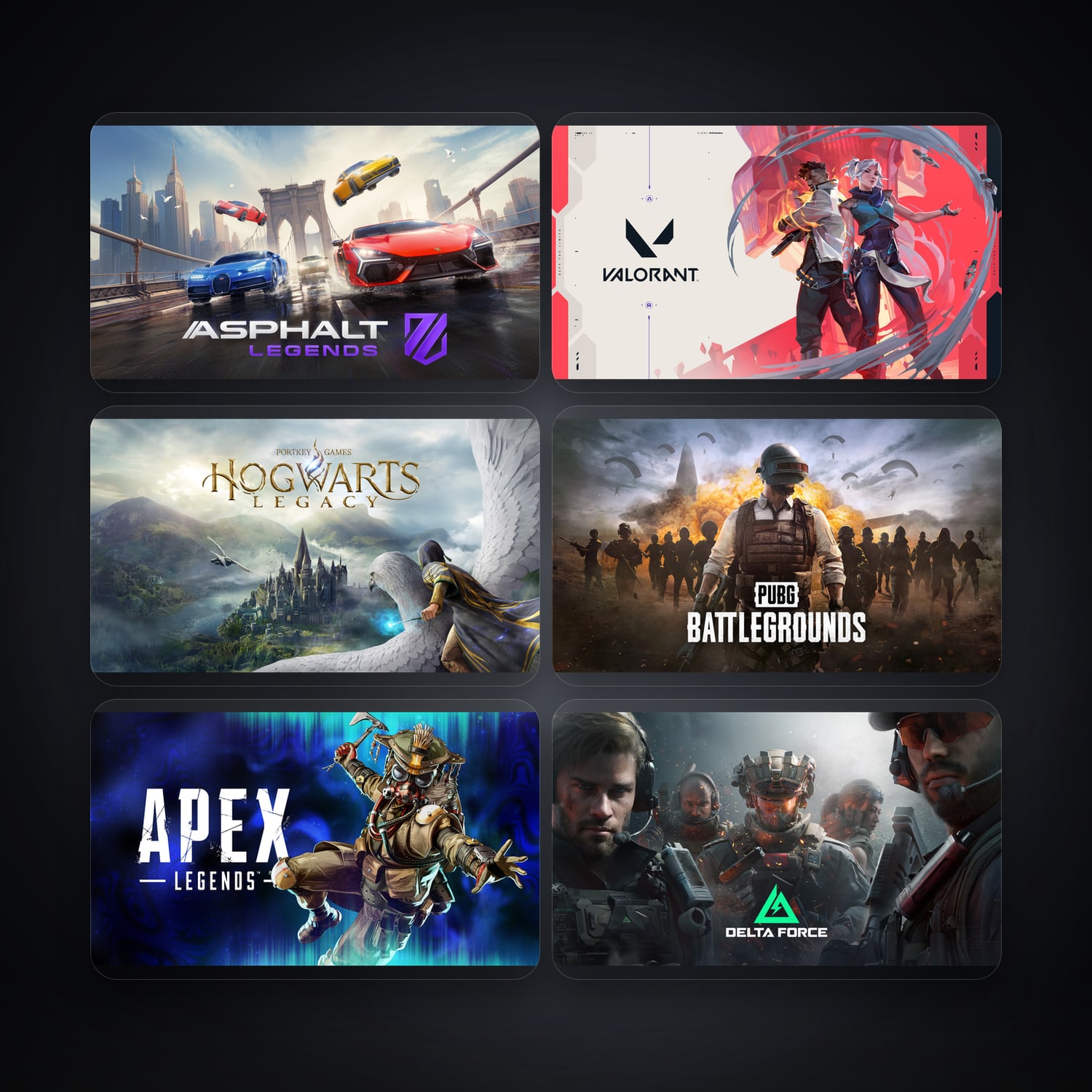 Asphalt Legends Unite & VALORANT | 21 Games — HabibiAccounts