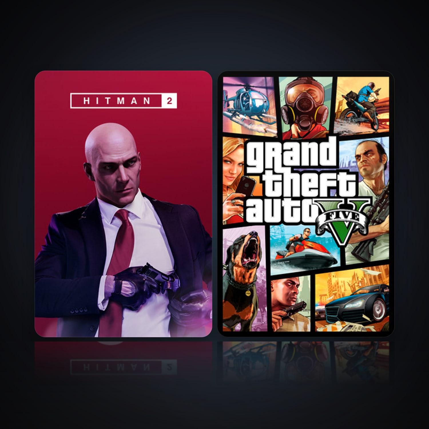 HITMAN 2 & GTA V — HabibiAccounts